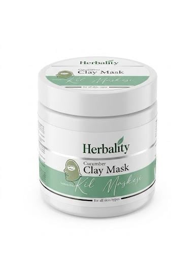 Herbality Salatalık Özlü Kil Maske 650 Gr.