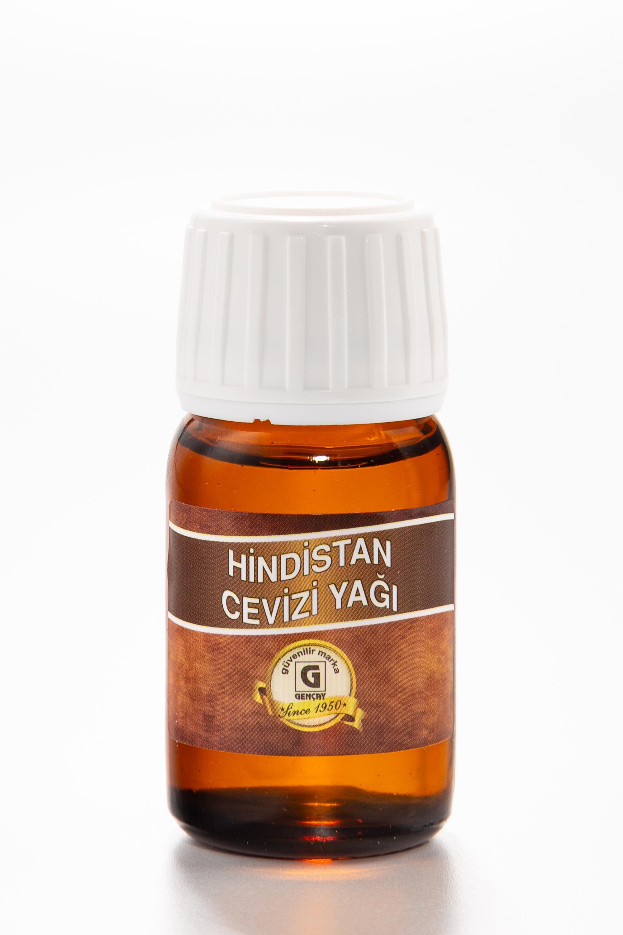 HİNDİSTAN CEVİZİ YAĞI 20 CC.GENÇAY