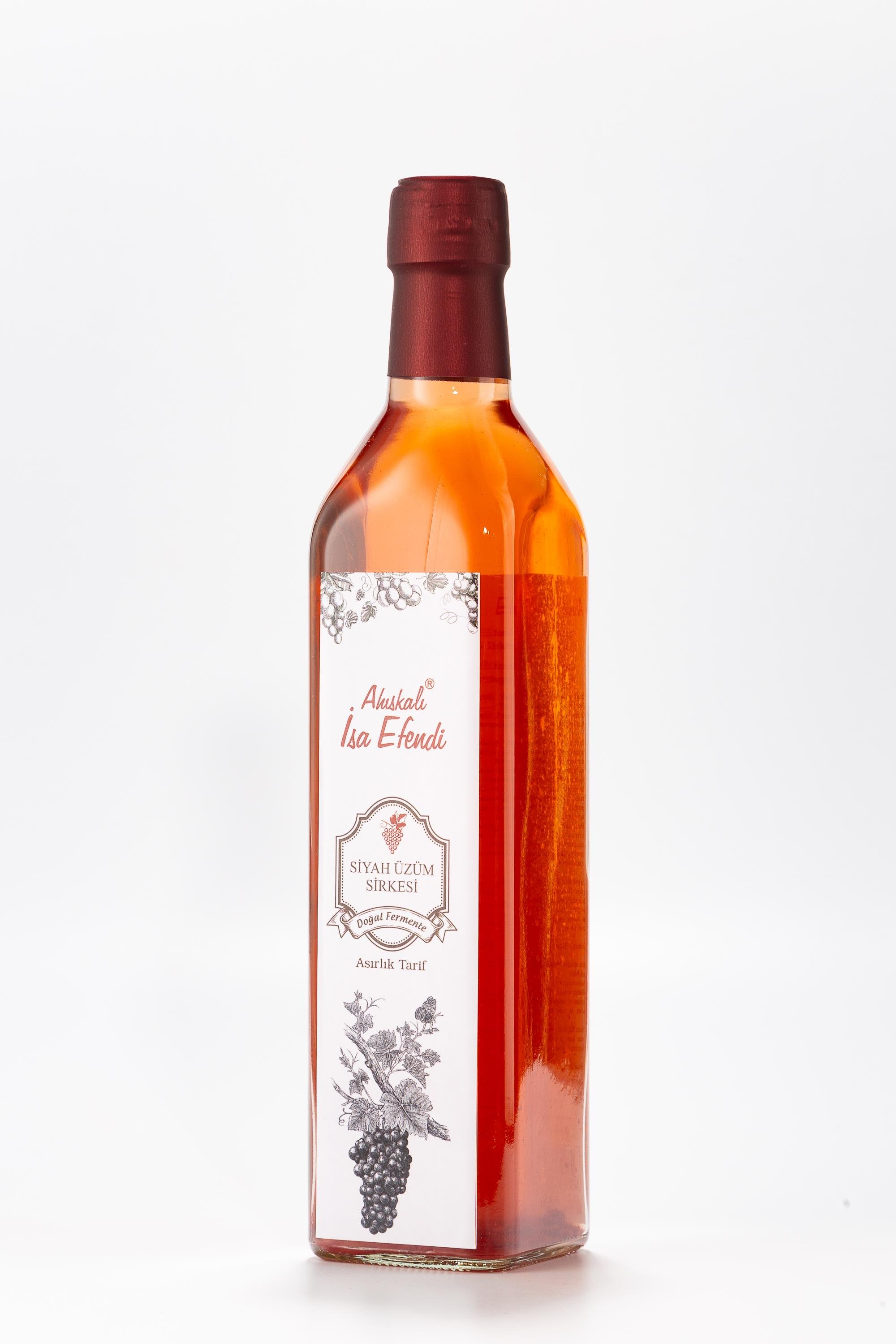 İsa Efendi Siyah Üzüm Sirkesi 500 Ml.