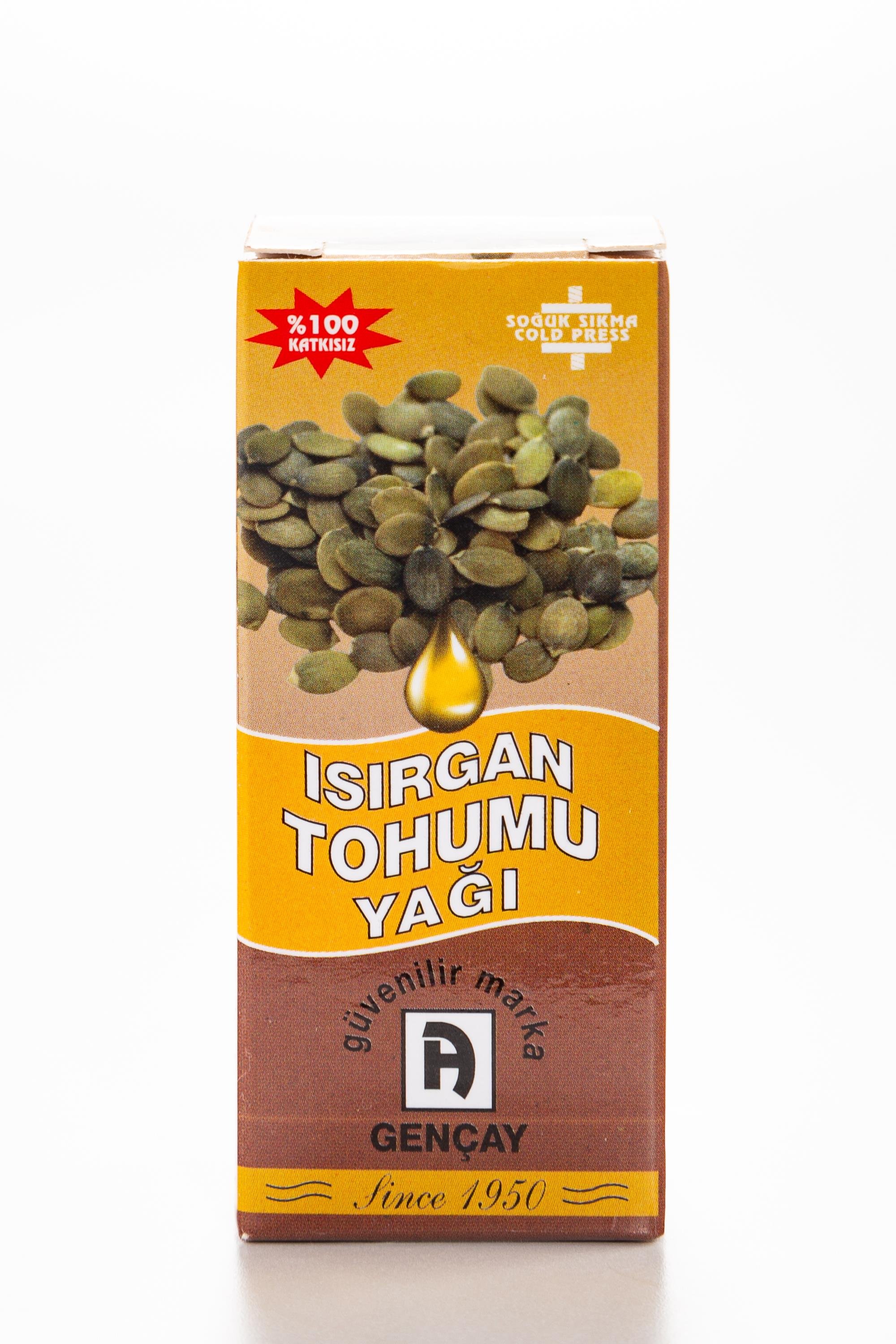 ISIRGAN TOHUMU YAĞI 20 CC. GENÇAY