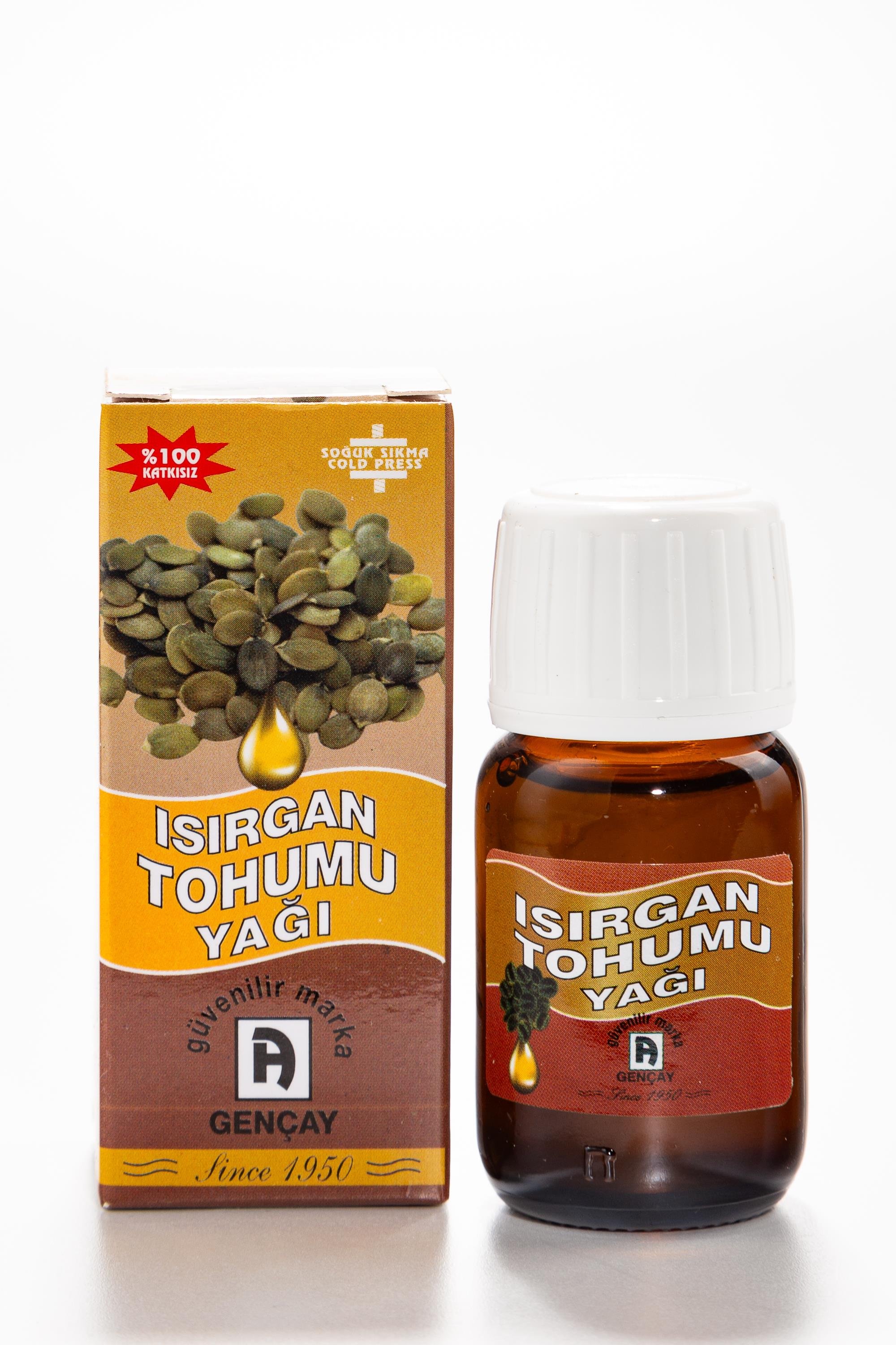 ISIRGAN TOHUMU YAĞI 20 CC. GENÇAY