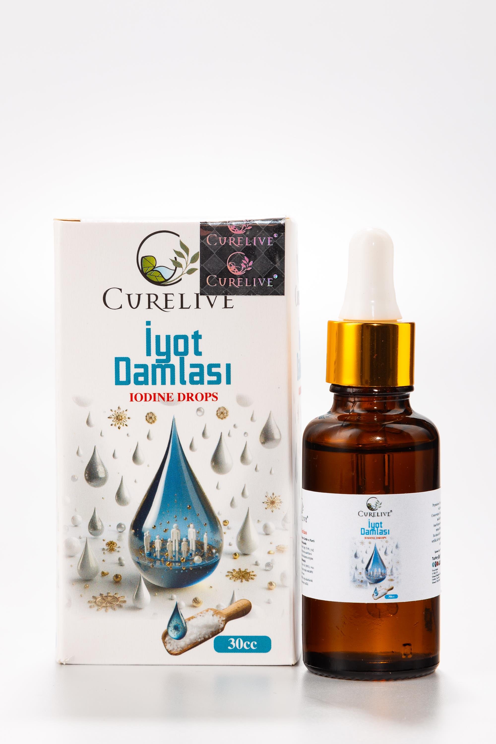 İYOT DAMLASI 30 ML.CURELIVE