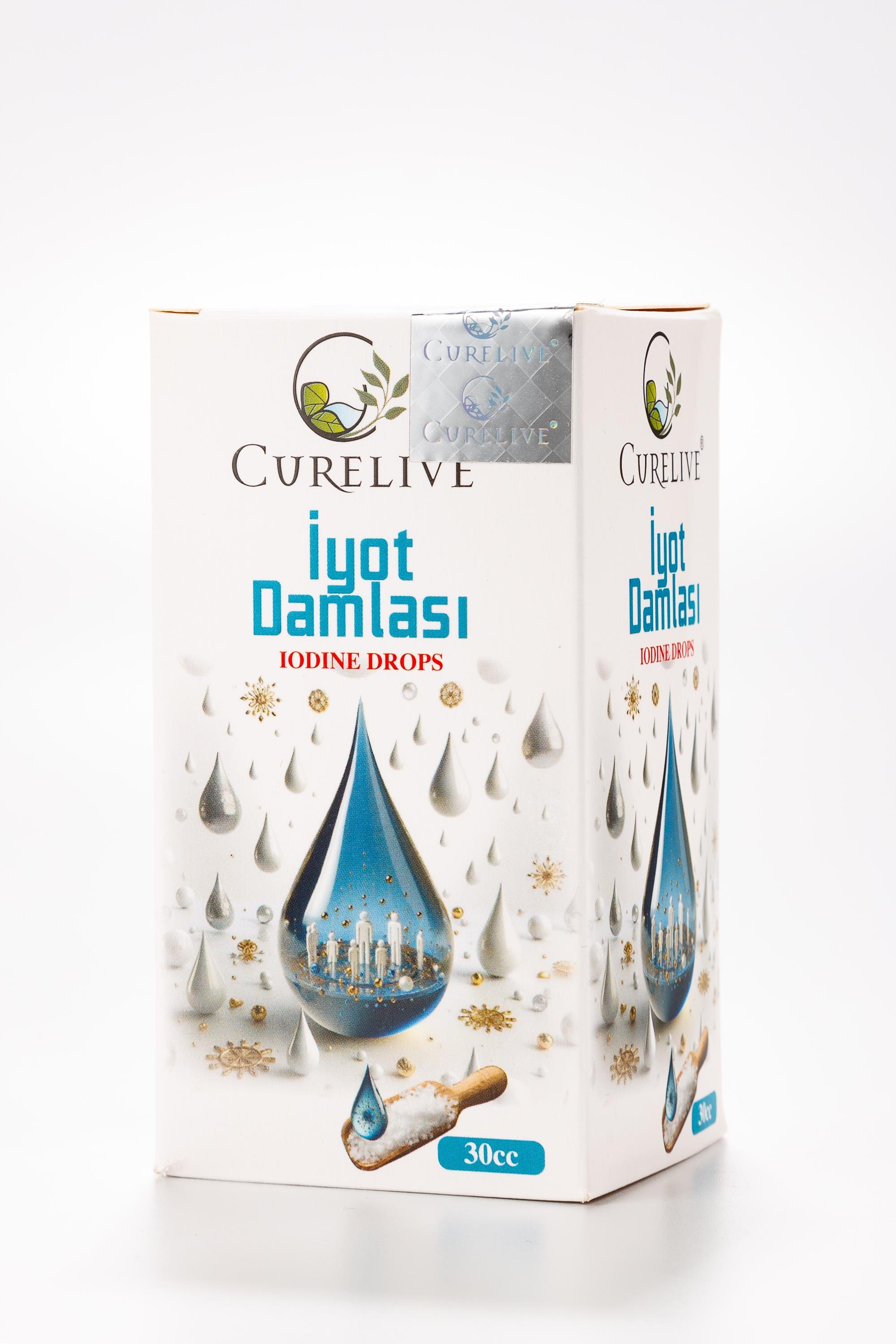 İYOT DAMLASI 30 ML.CURELIVE