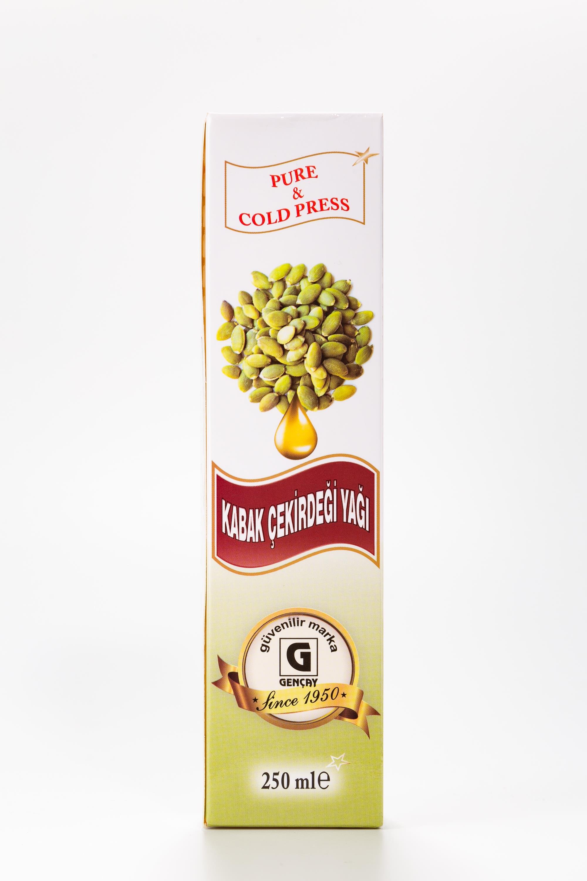 KABAK ÇEKİRDEĞİ YAĞI 250 CC. GENÇAY