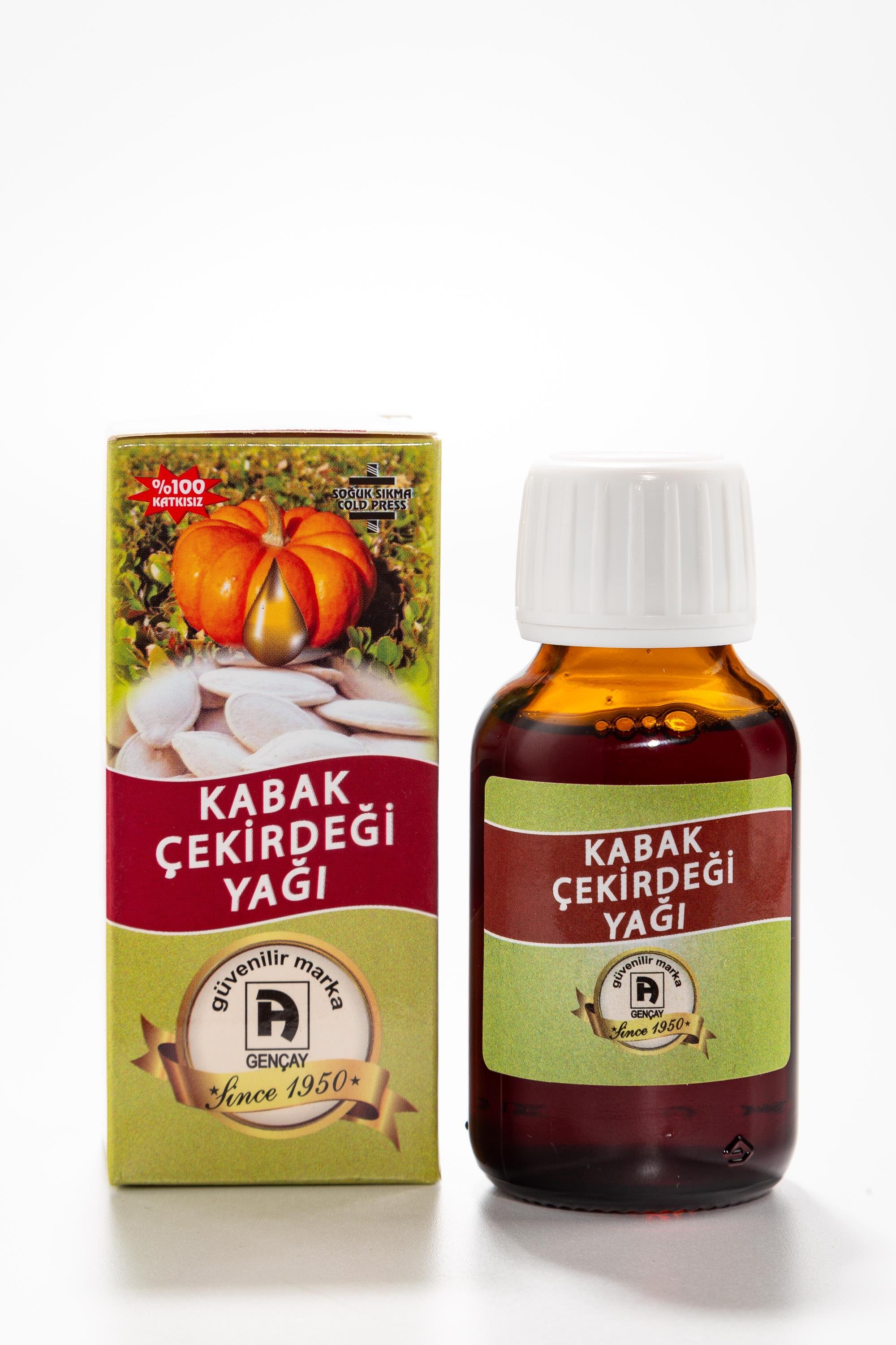 KABAK ÇEKİRDEĞİ YAĞI 50 CC.GENÇAY