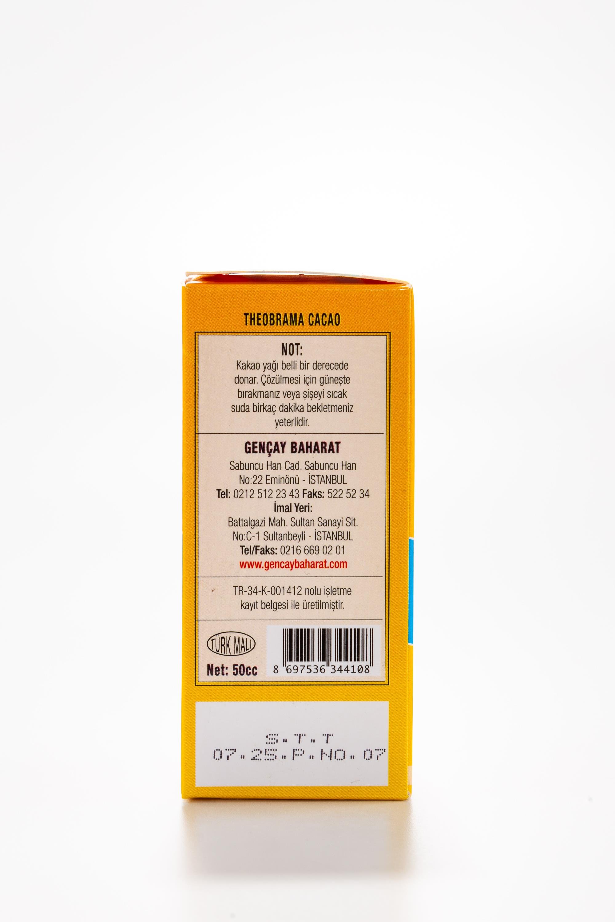 KAKAO YAĞI 50 CC.GENÇAY