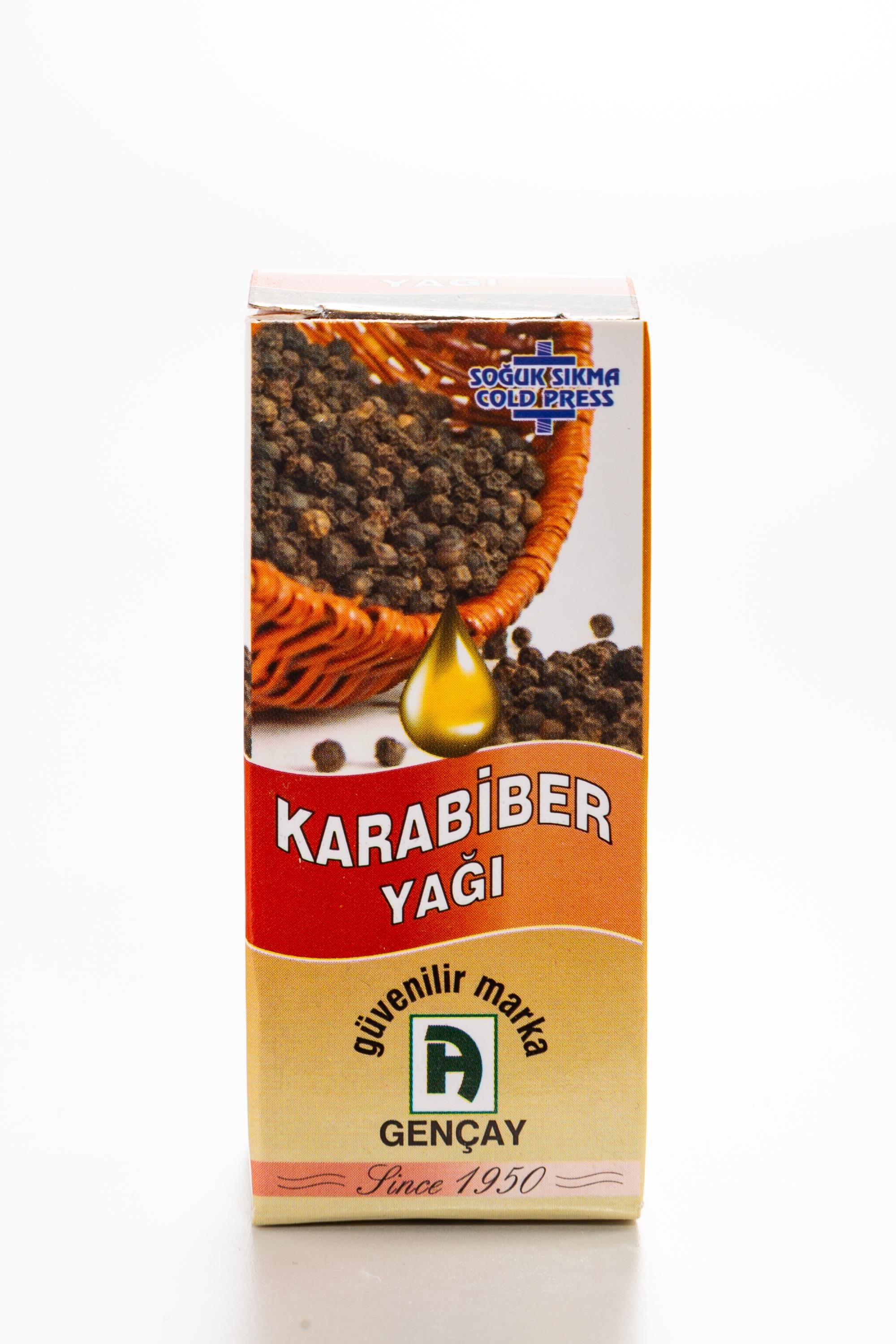 KARABİBER YAĞI 20 CC.GENÇAY
