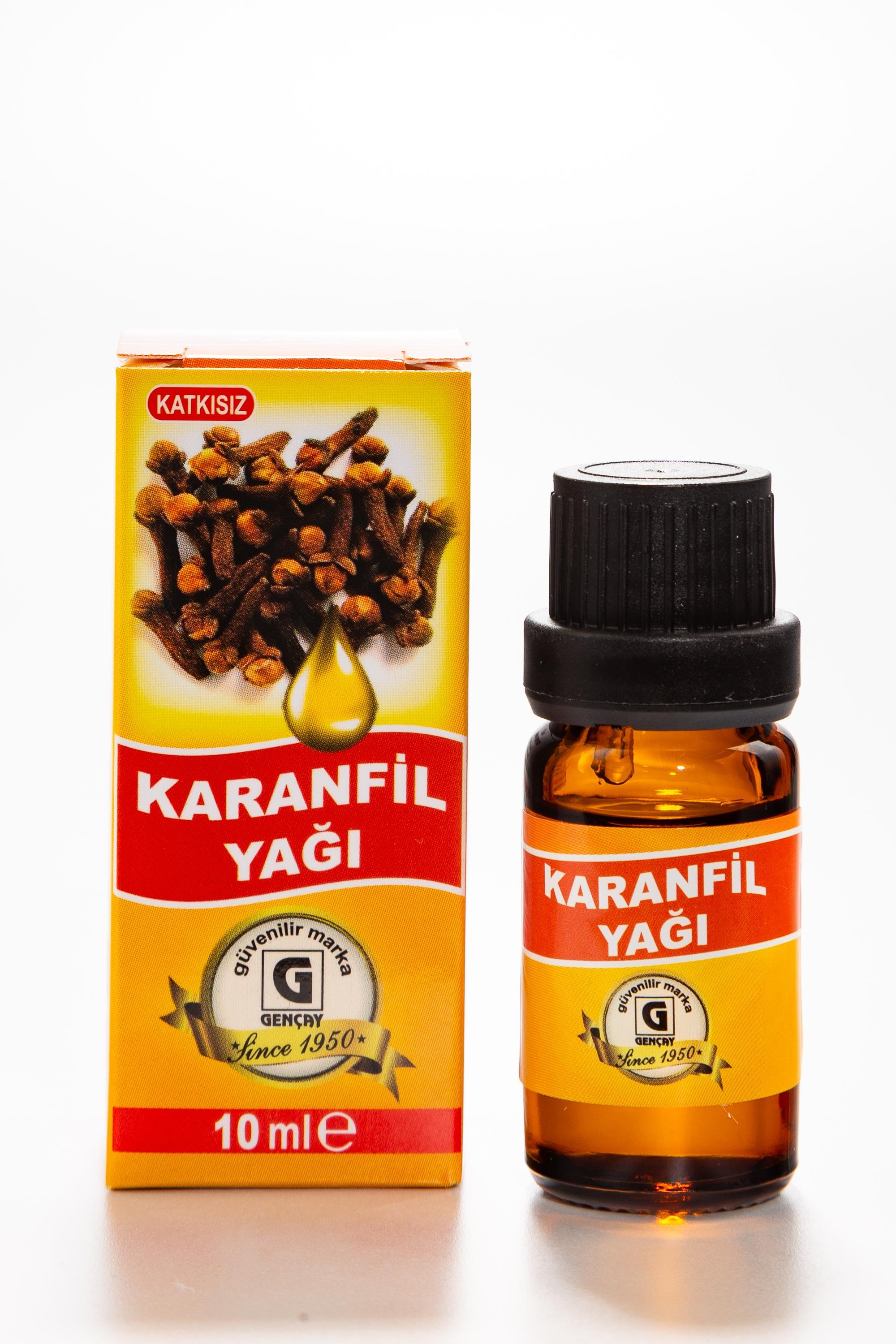 KARANFİL YAĞI 10 CC.GENÇAY