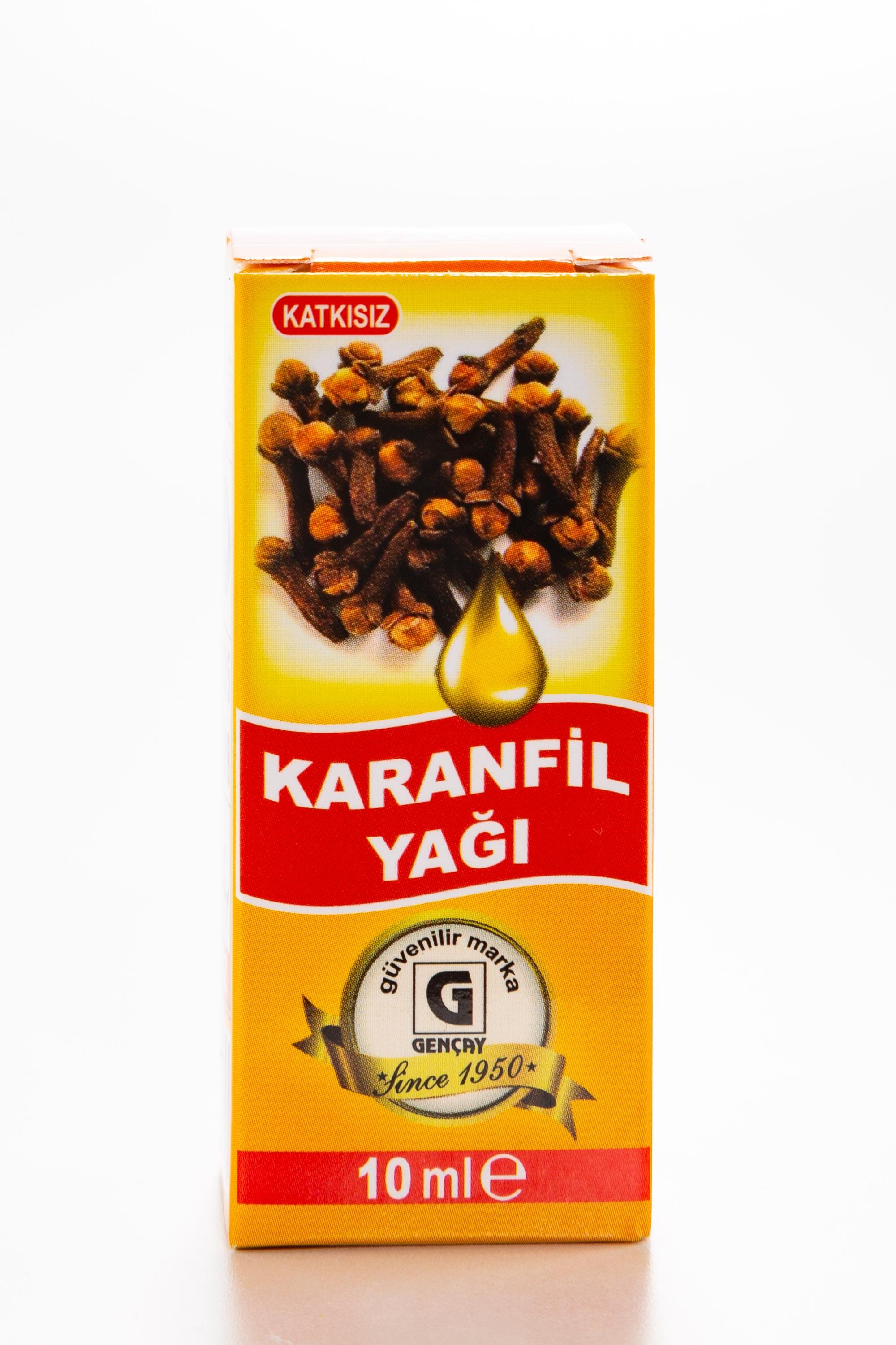 KARANFİL YAĞI 10 CC.GENÇAY