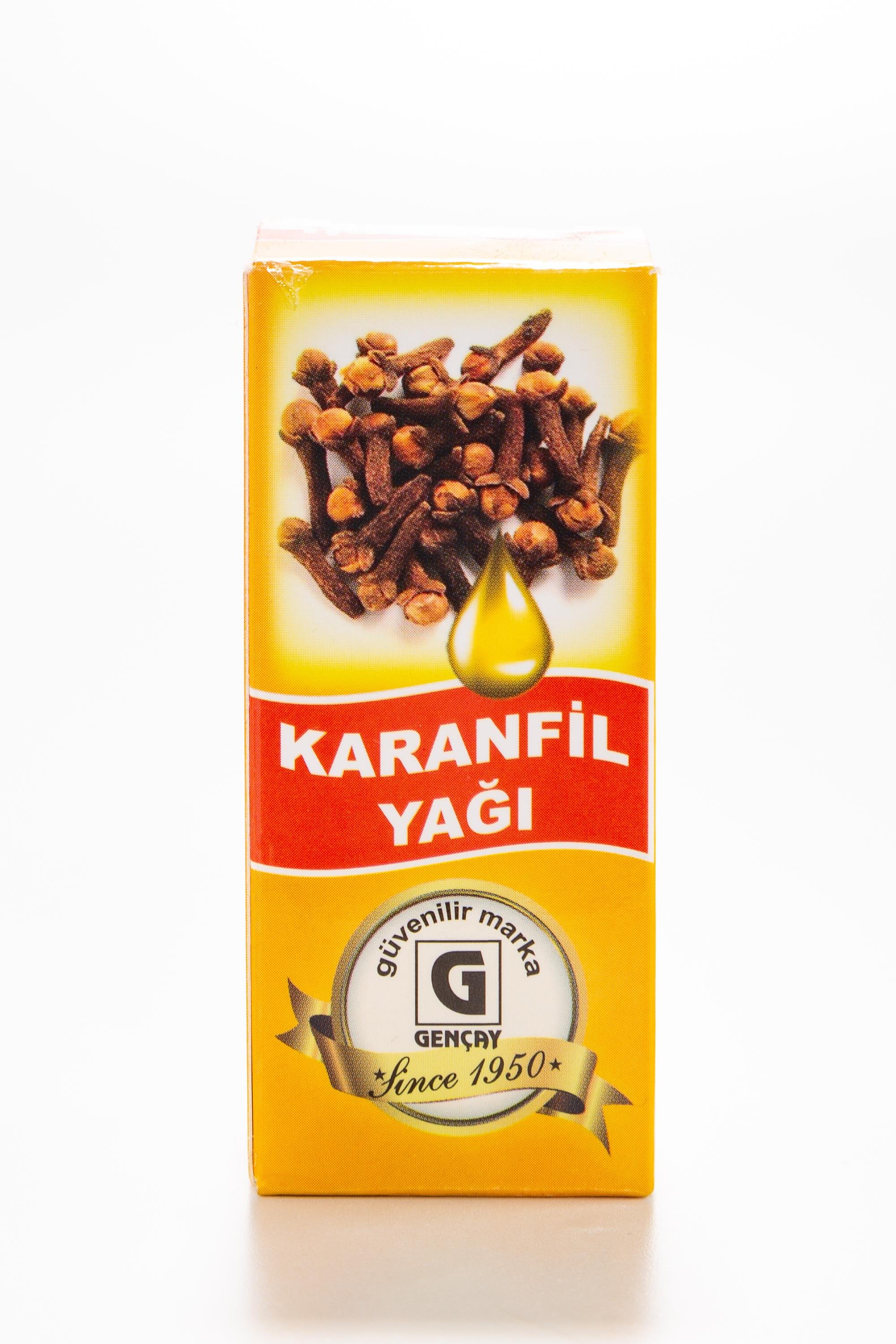 KARANFİL YAĞI 20 CC.GENÇAY