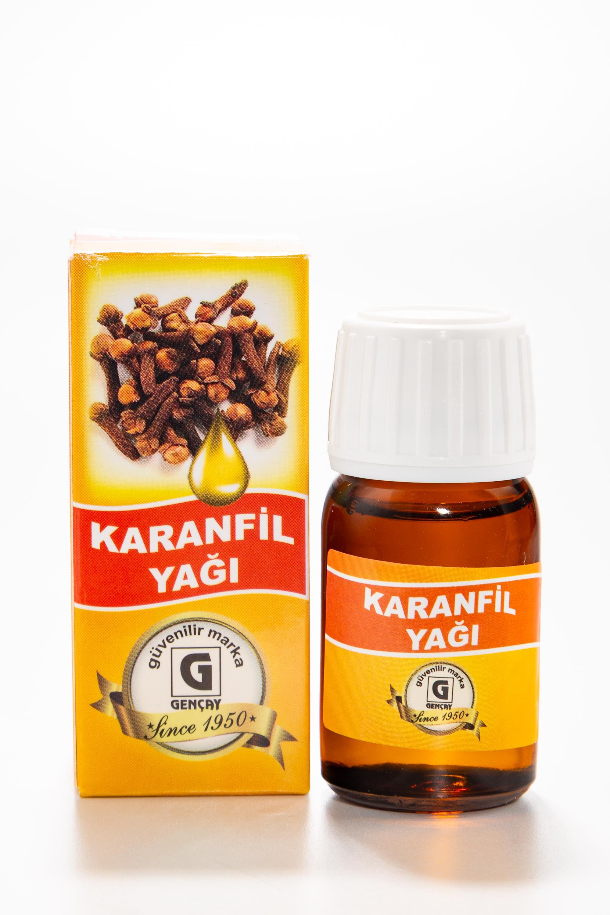 KARANFİL YAĞI 20 CC.GENÇAY