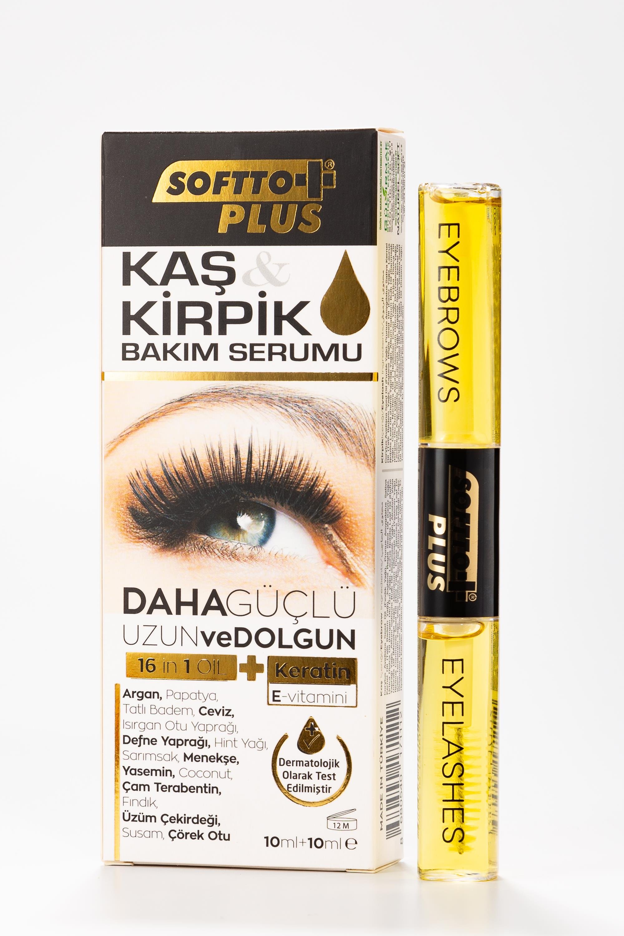 KAŞ-KİRPİK BAKIM YAĞI 20ML SOFTTO PLUS