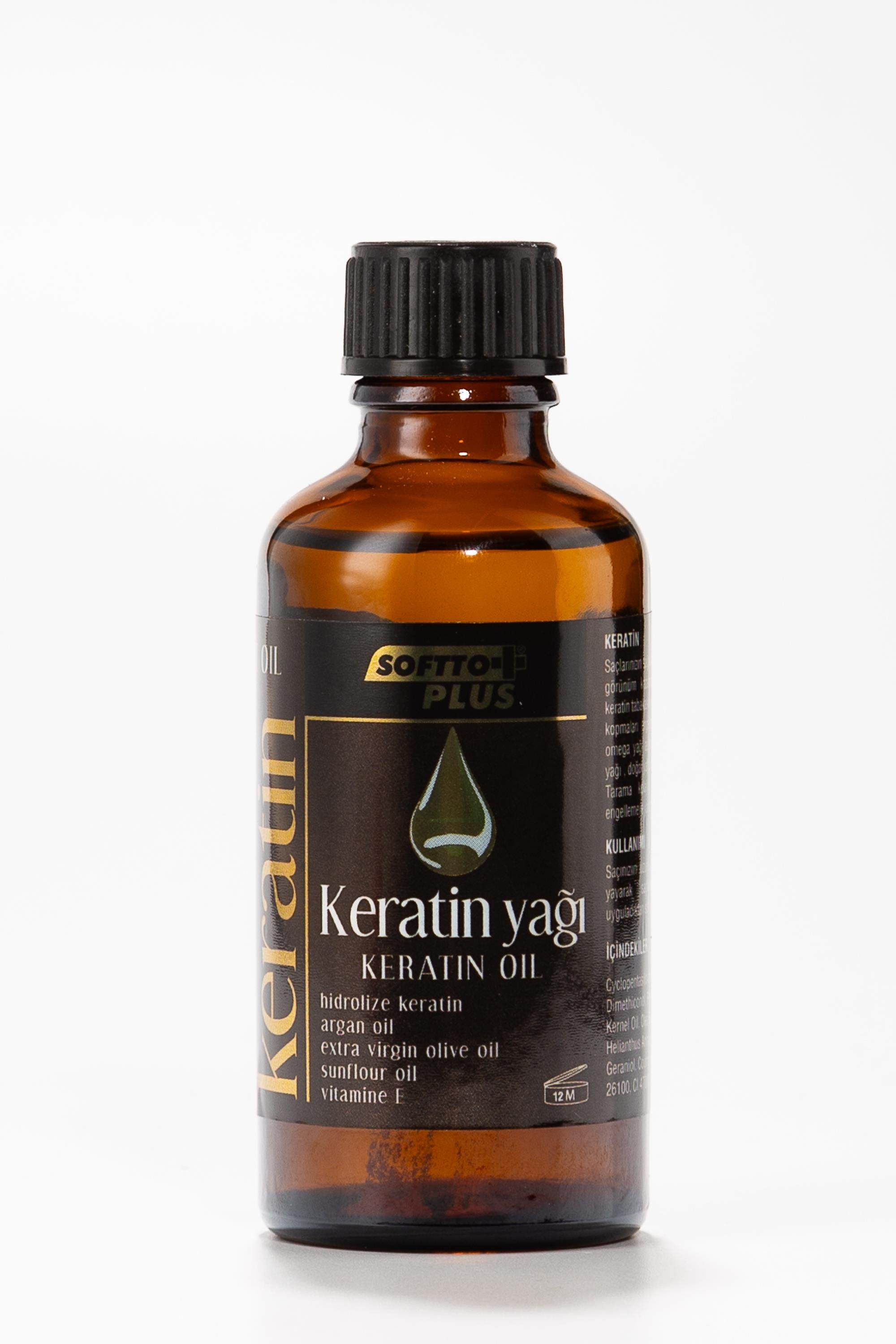 KERATİN YAĞI 50 ML.SOFTTO PLUS