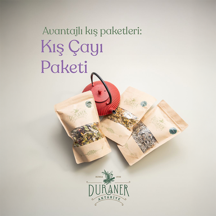 Kış Çay Paketi ( Kış Çayı + Papatya + Adaçayı )