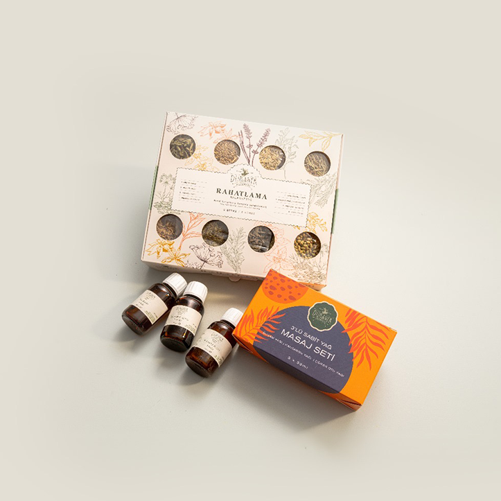 Kış Seti ( Relax Çay Paketi + 3 'Lü Masaj Yağ Seti )