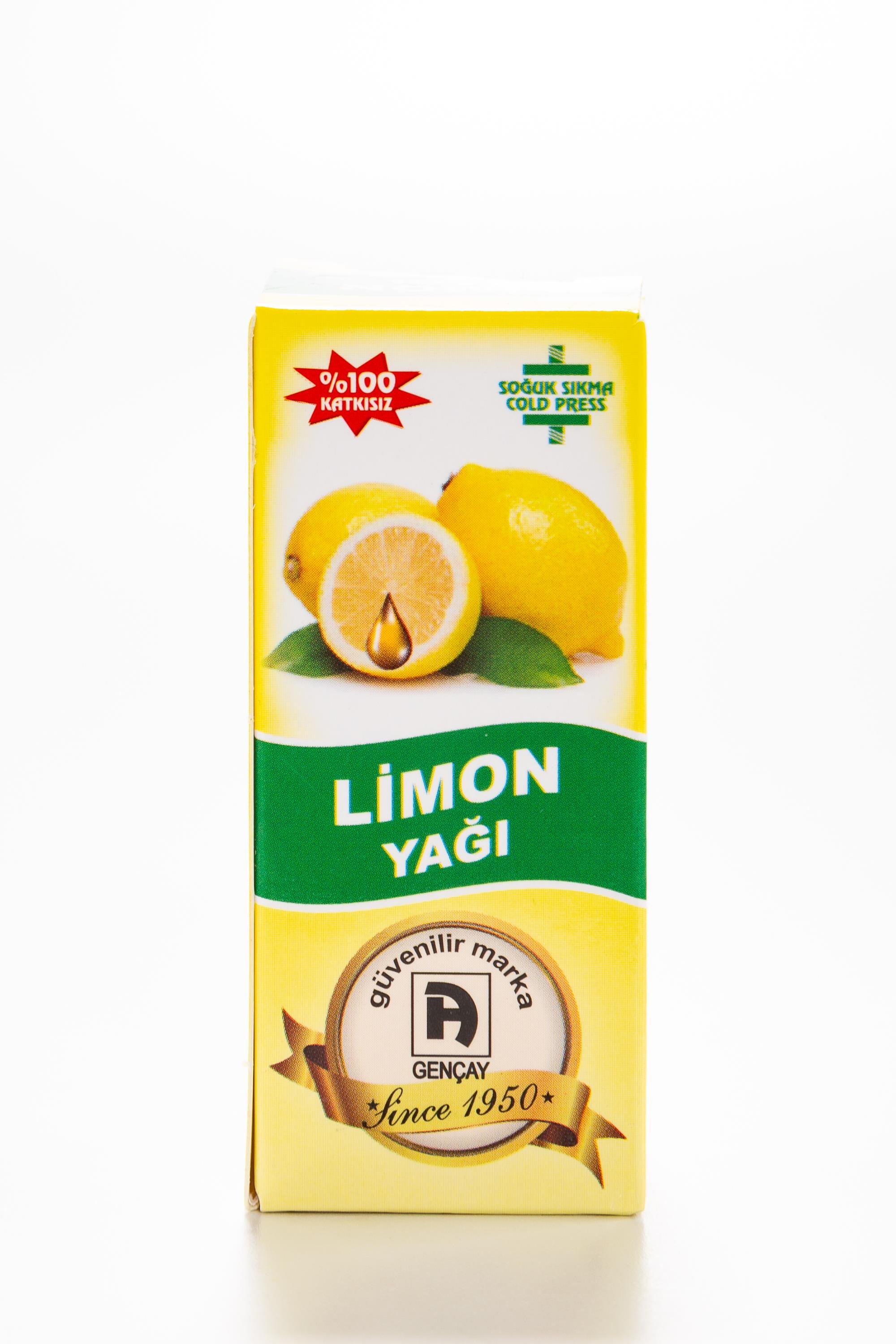LİMON YAĞI 20 CC.GENÇAY