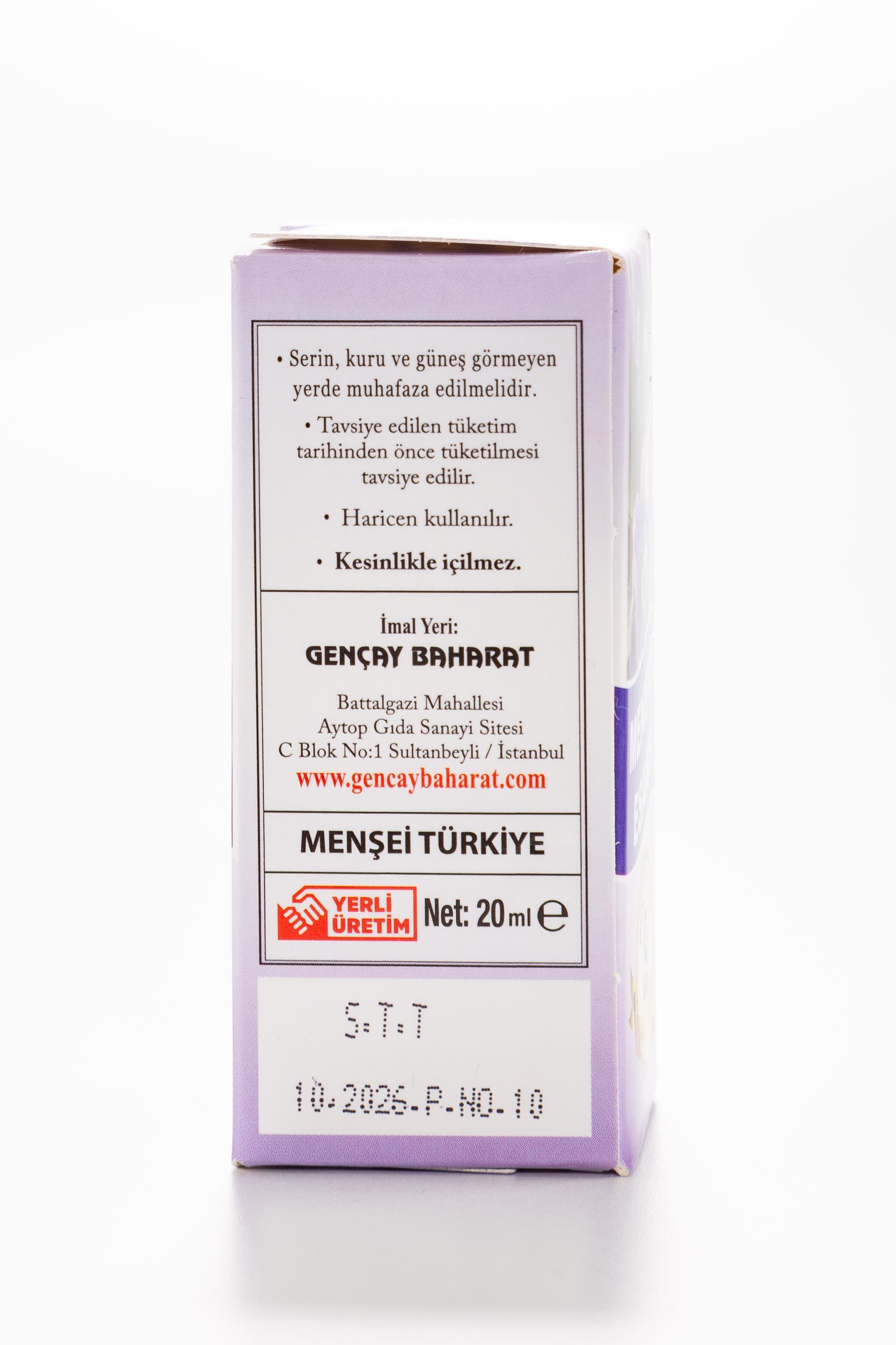 MENEKŞE ESANSI 20 CC.GENÇAY