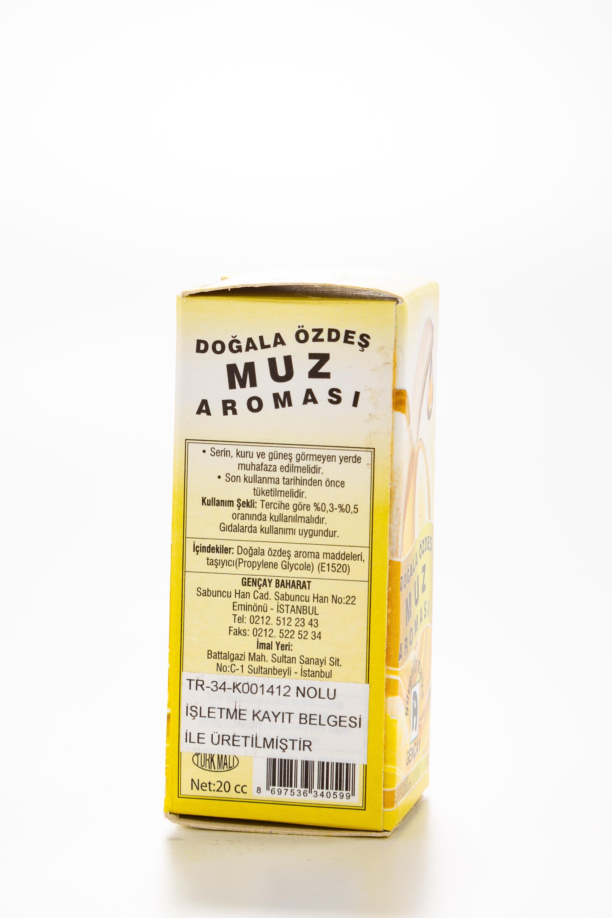 MUZ AROMASI 20 CC. GENÇAY