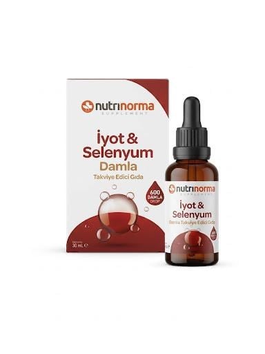 Nutrinorma İyot & Selenyum Damla 30  Ml.