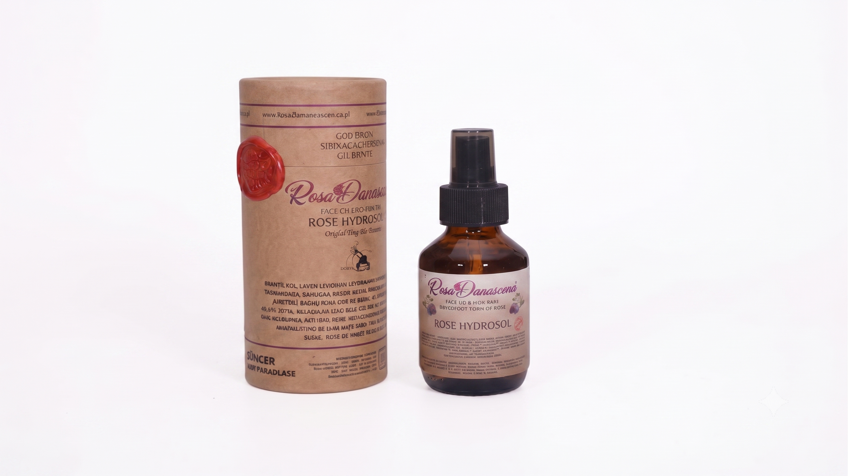Rosa Damascena Hydrosol 100 Ml Sprey