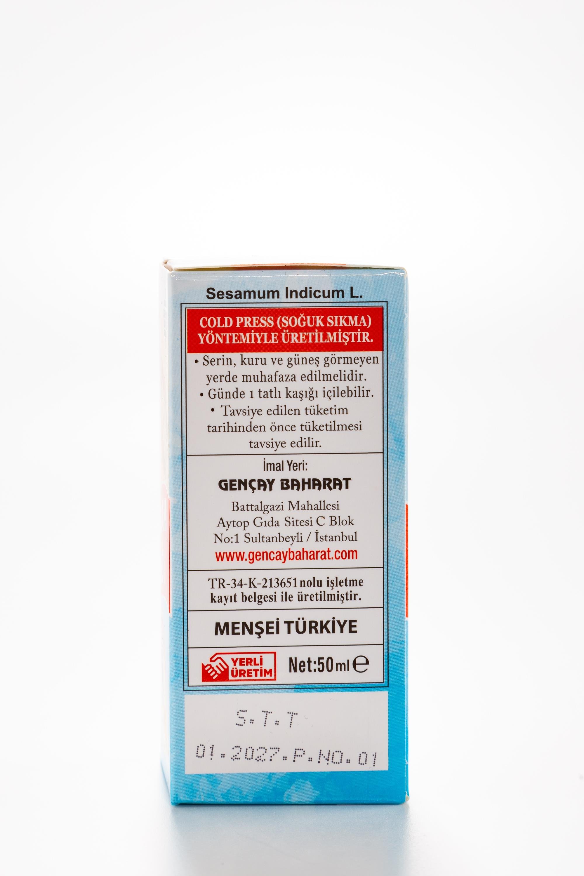 SUSAM YAĞI 50 CC.GENÇAY