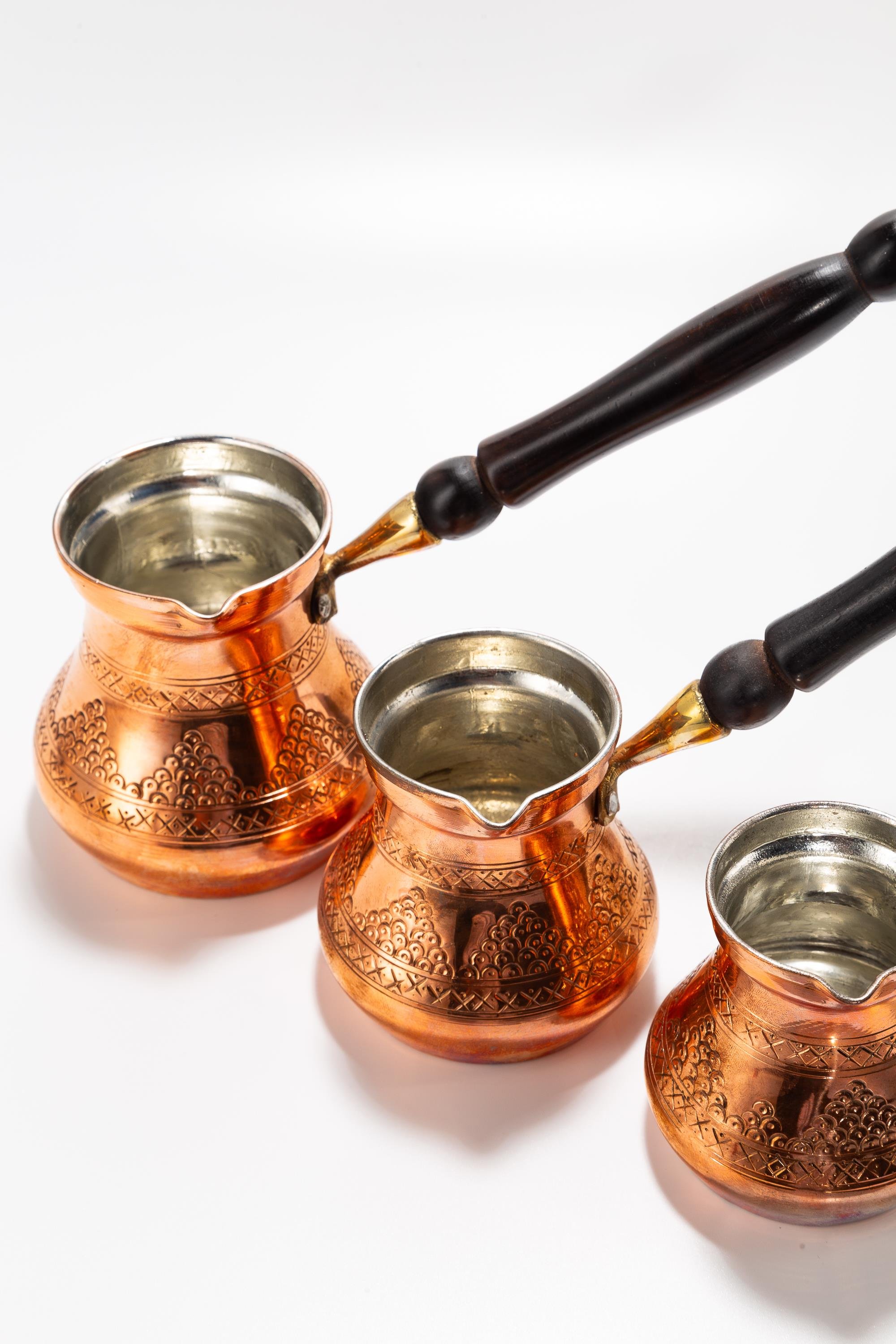 TOMBUL ÜZÜMLÜ CEZVE 3 LÜ TAKIM