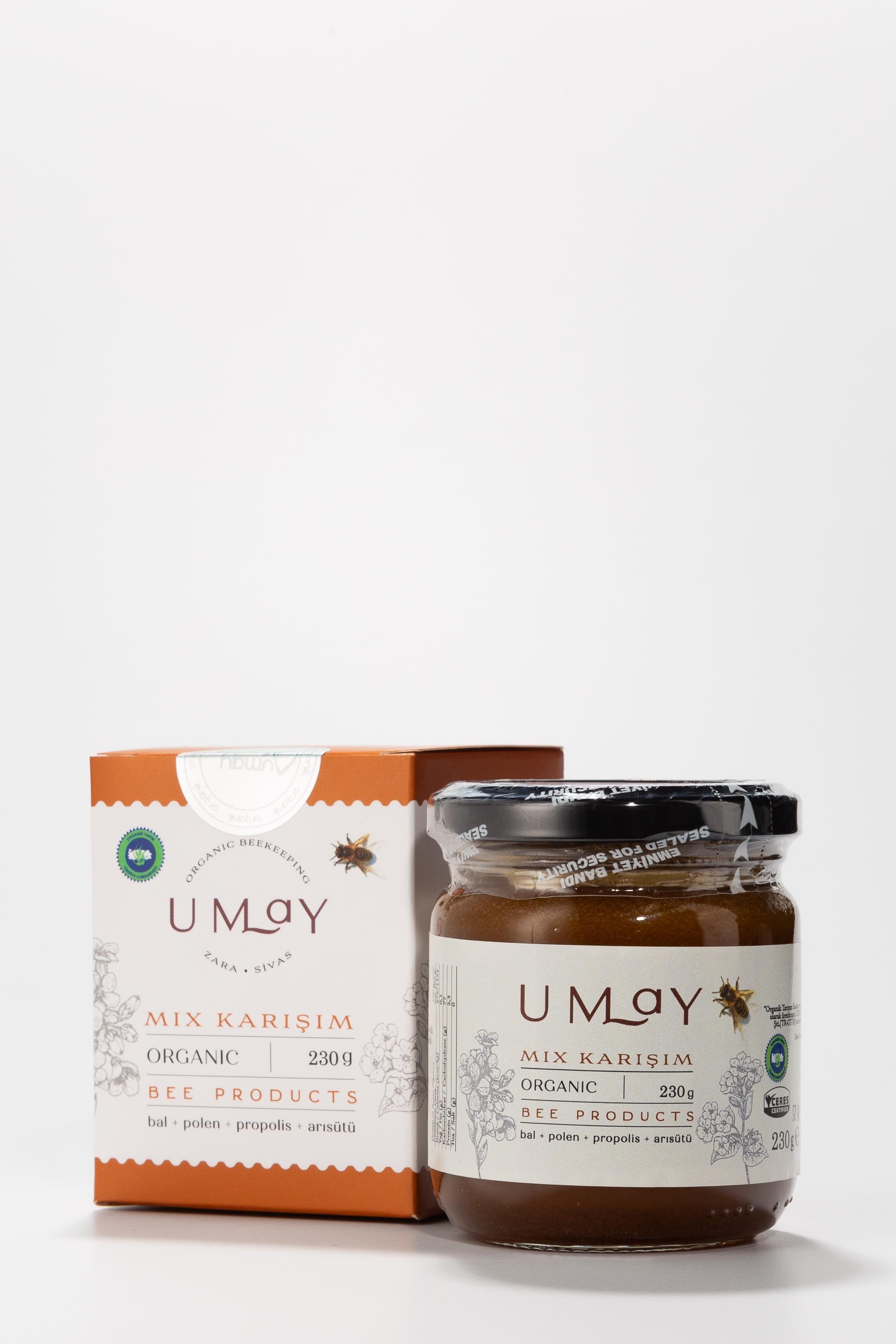 UMAY ORGANİK MİX 230 GR.