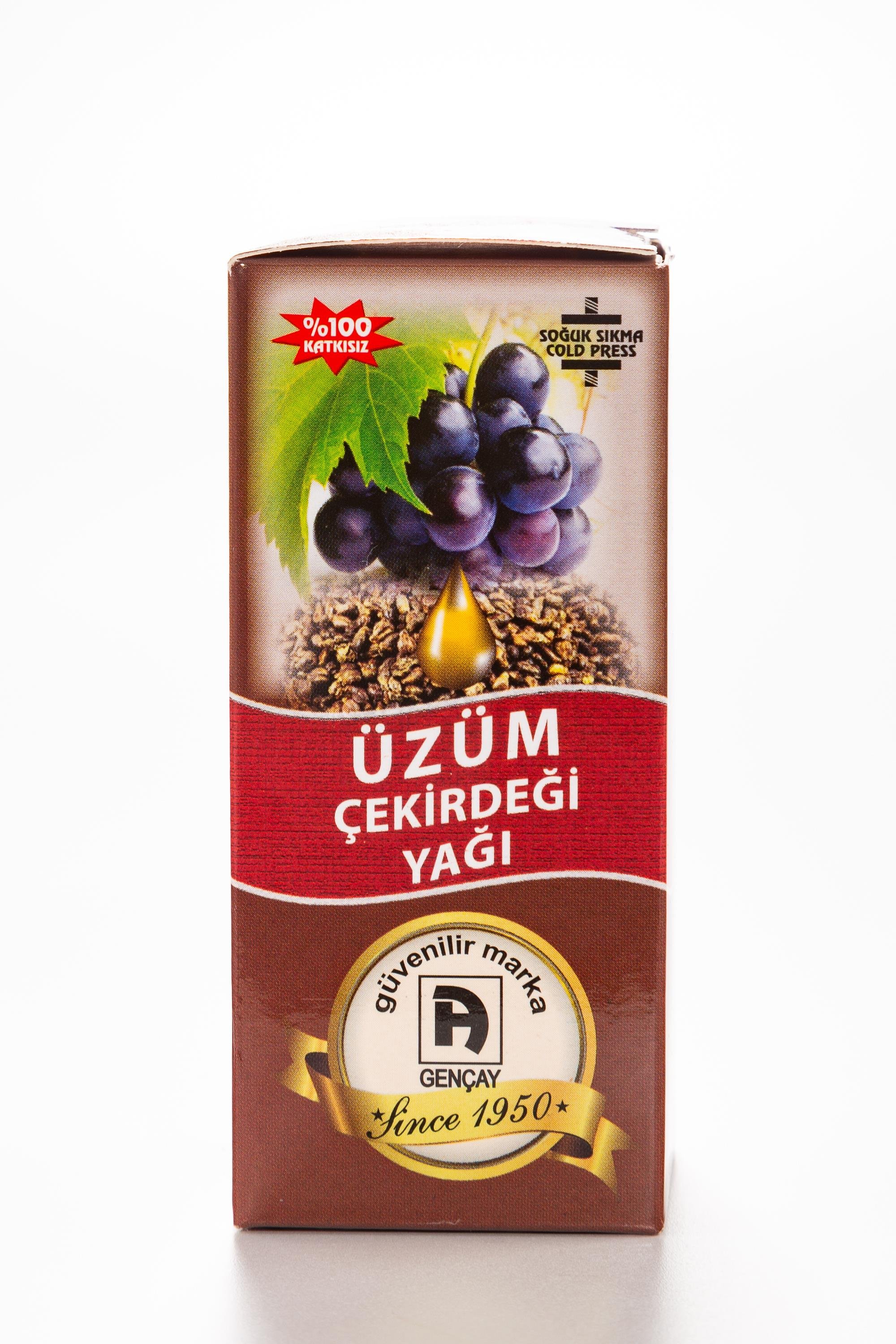 ÜZÜM ÇEKİRDEĞİ YAĞI 50 CC.GENÇAY