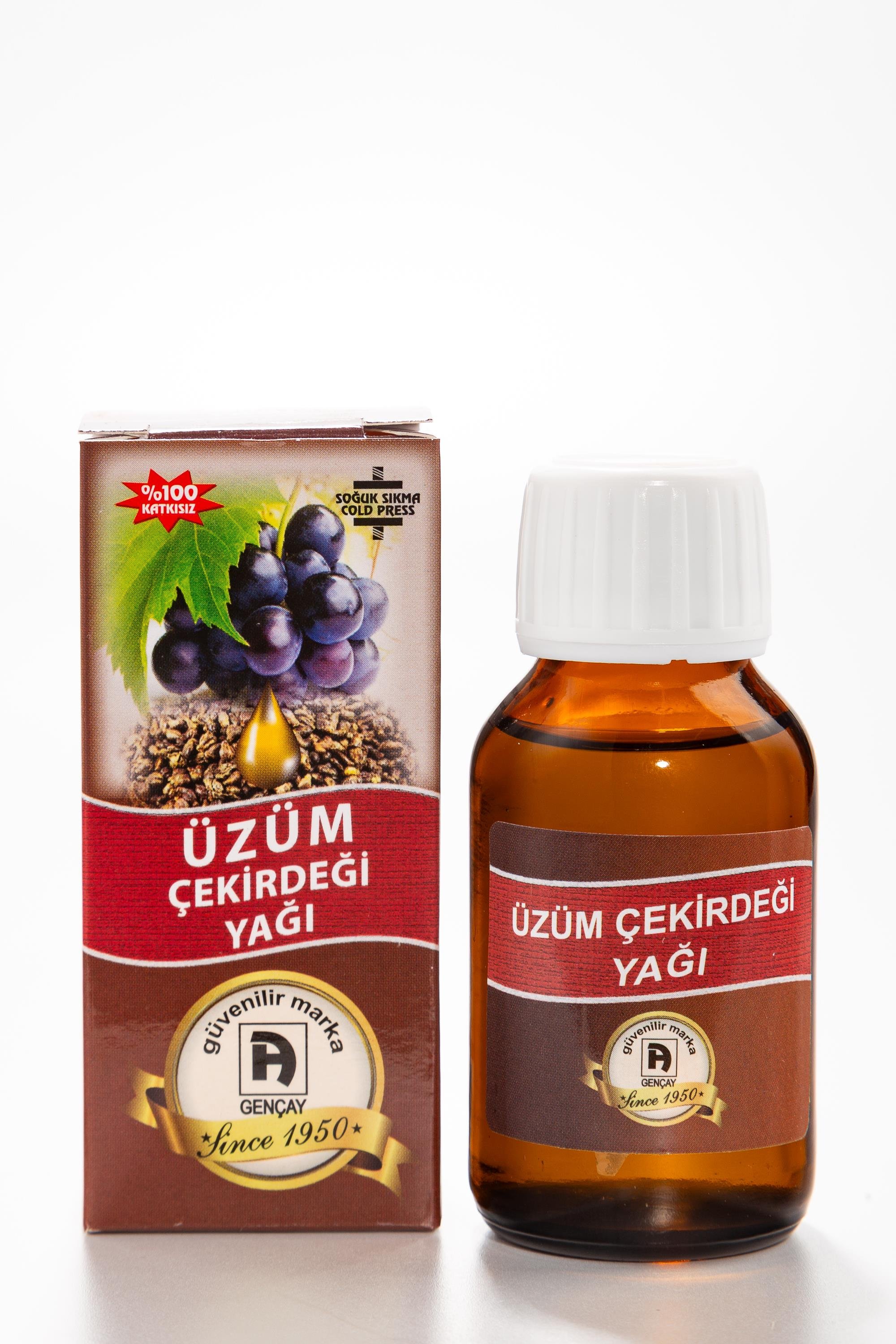 ÜZÜM ÇEKİRDEĞİ YAĞI 50 CC.GENÇAY