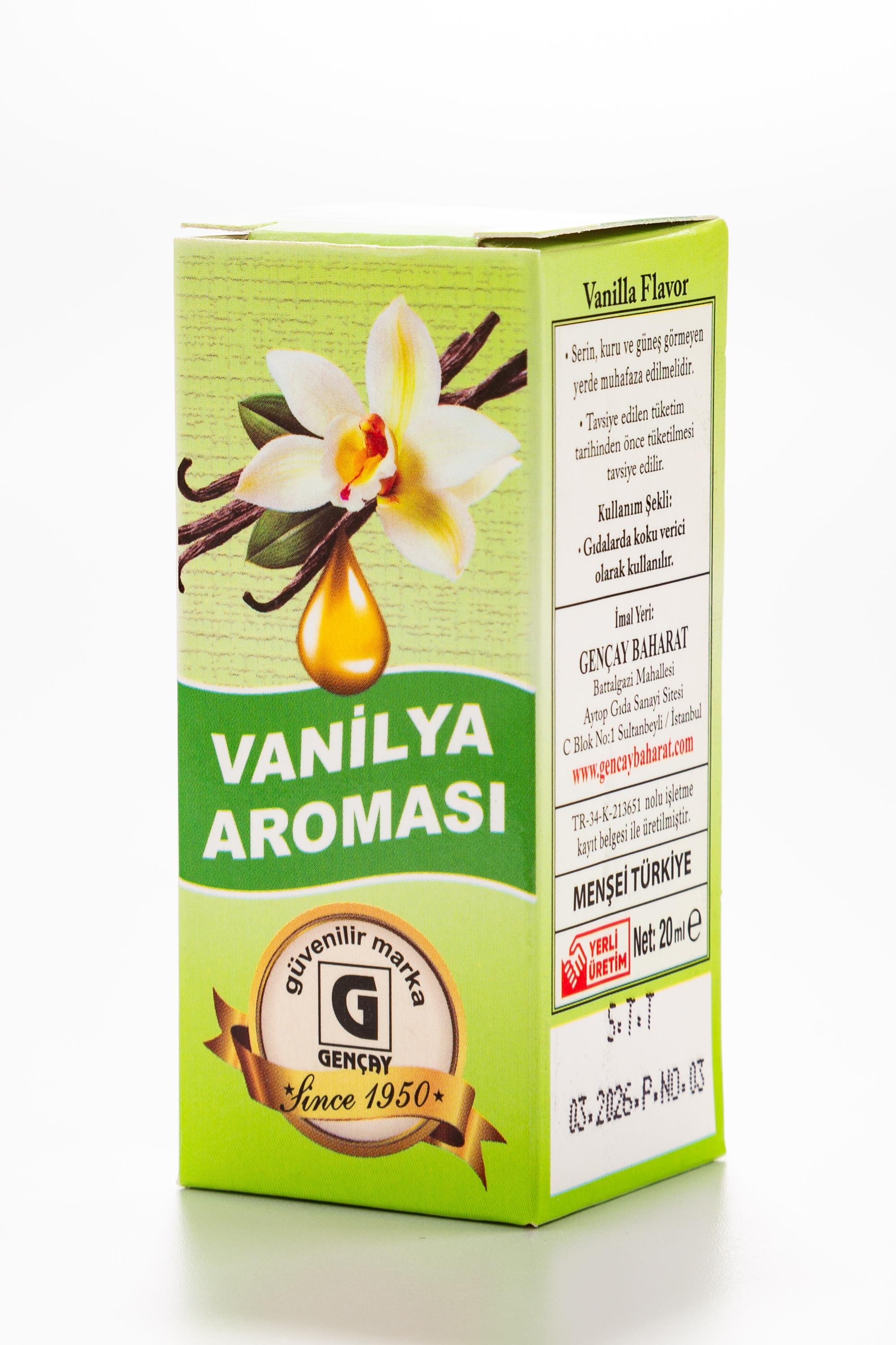 VANİLYA AROMASI 20 CC.GENÇAY