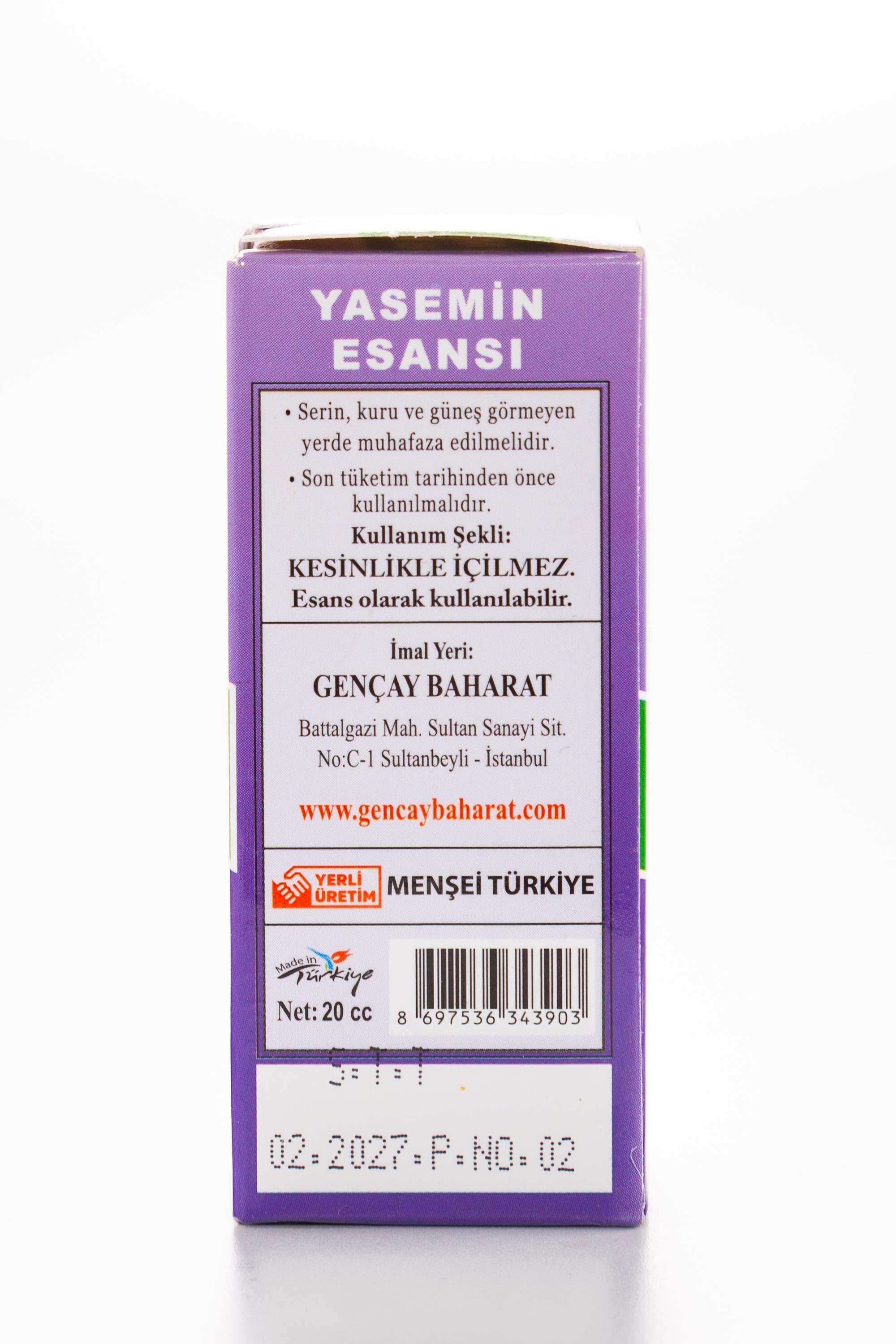 YASEMİN ESANSI 20 CC.GENÇAY