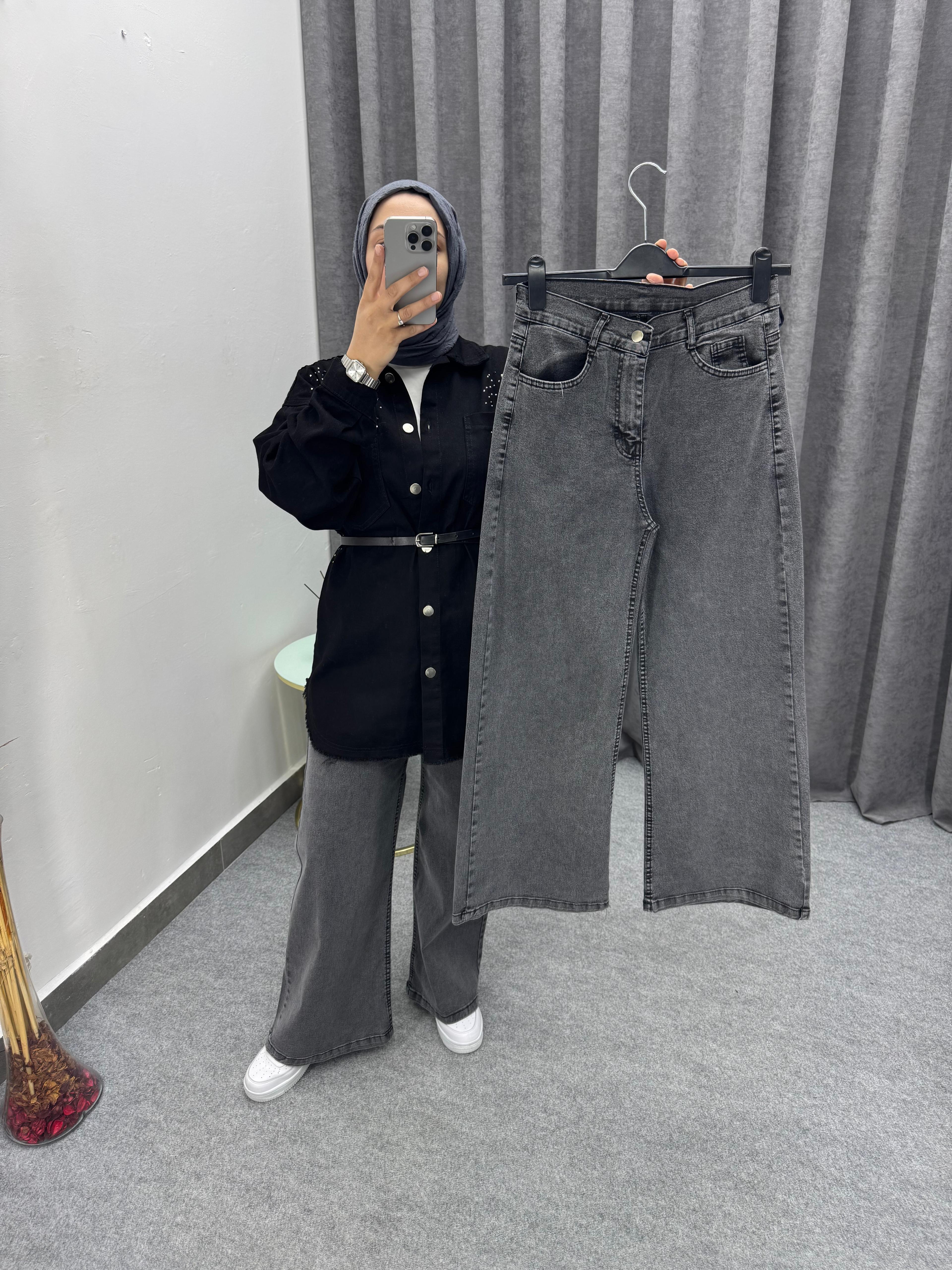 Gri Baggy Jean's