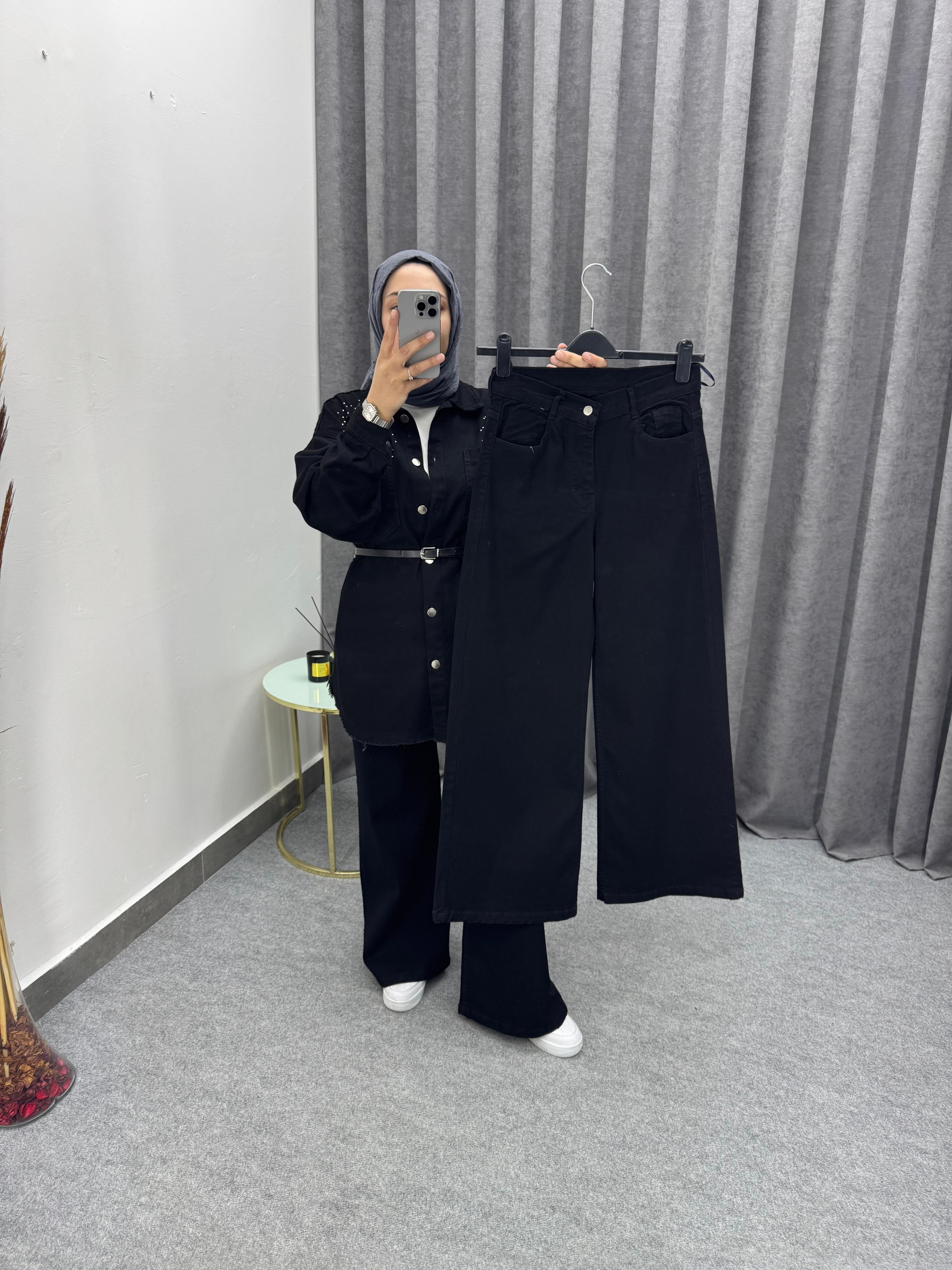 Siyah Baggy Jean's