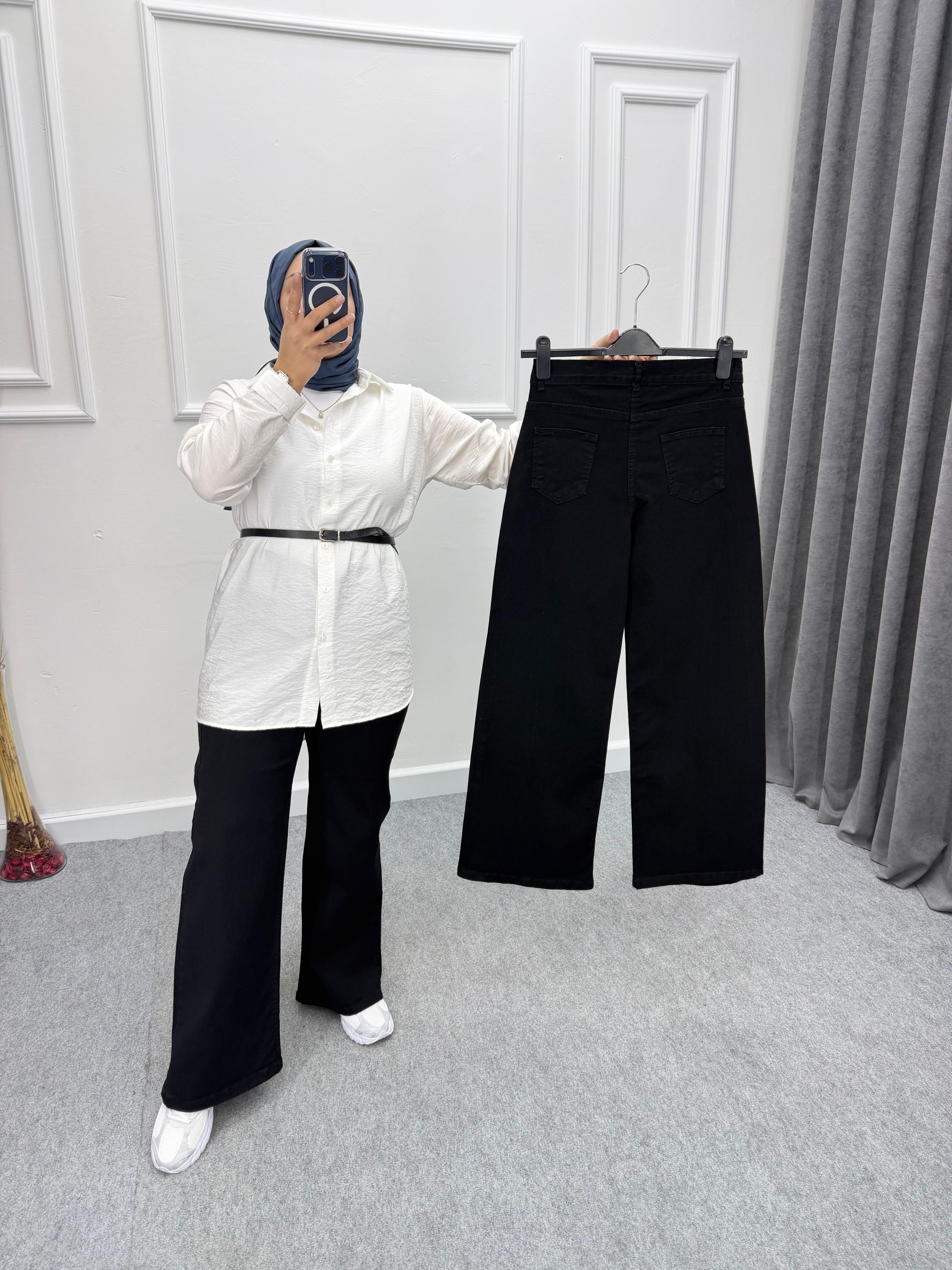 Siyah Baggy Jean's