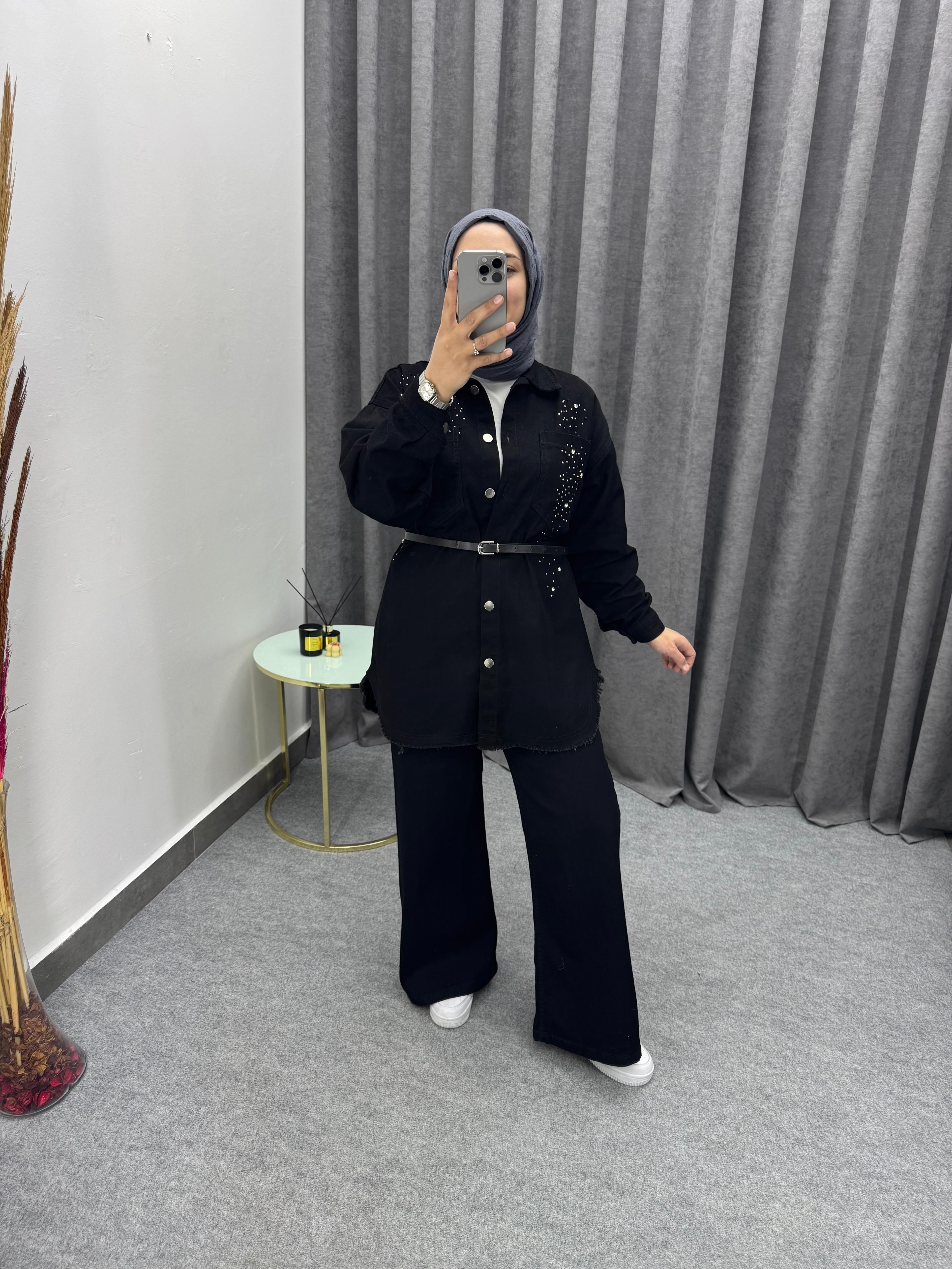 Siyah Baggy Jean's