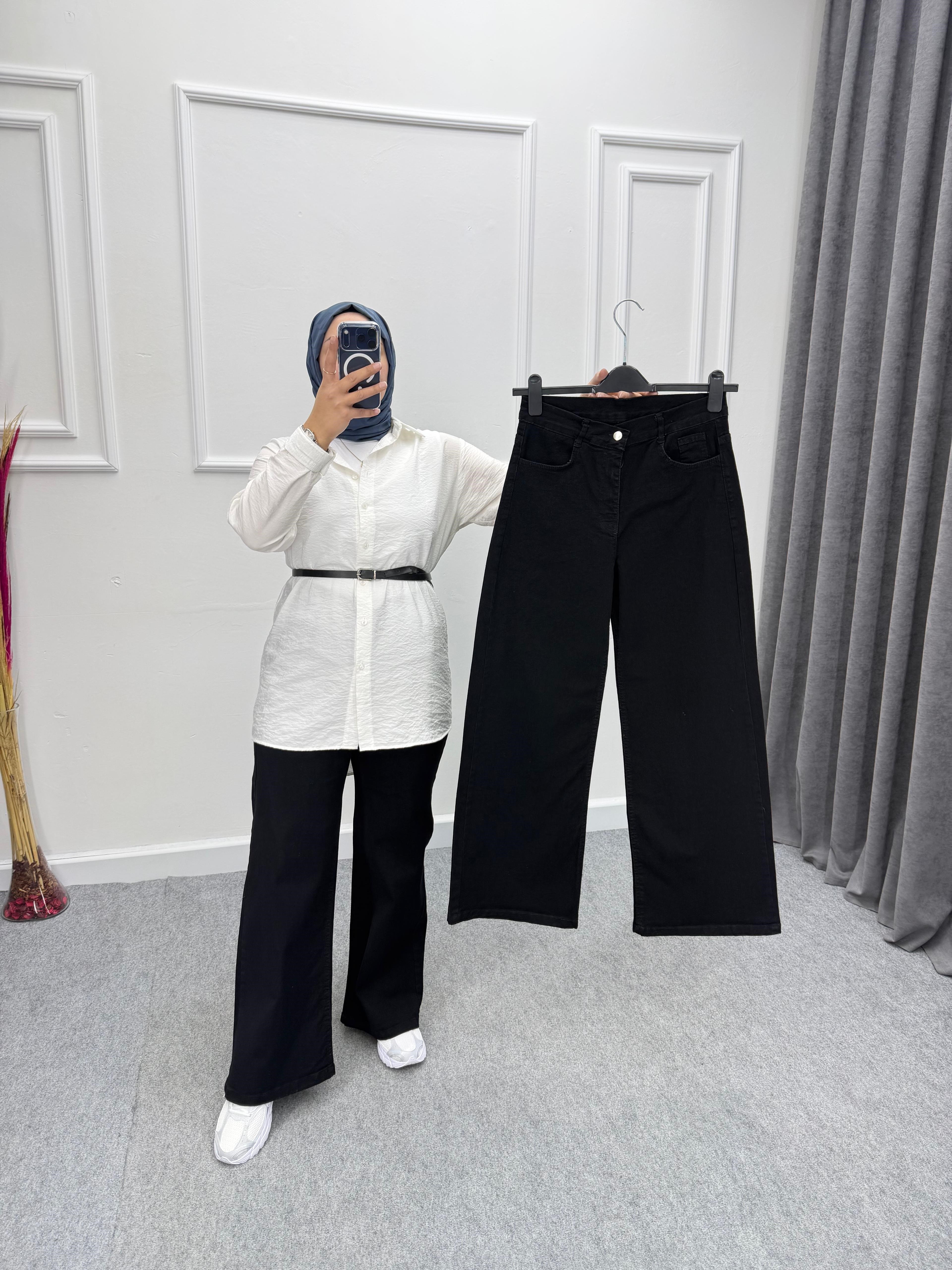 Siyah Baggy Jean's