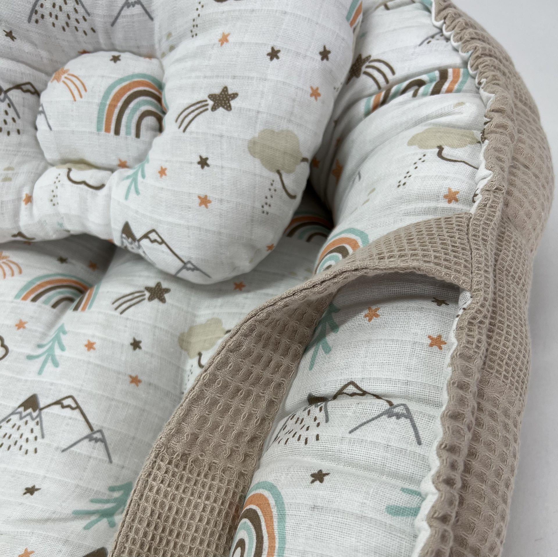 9 PARÇA PİKELİ MÜSLİN BABYNEST SETİ