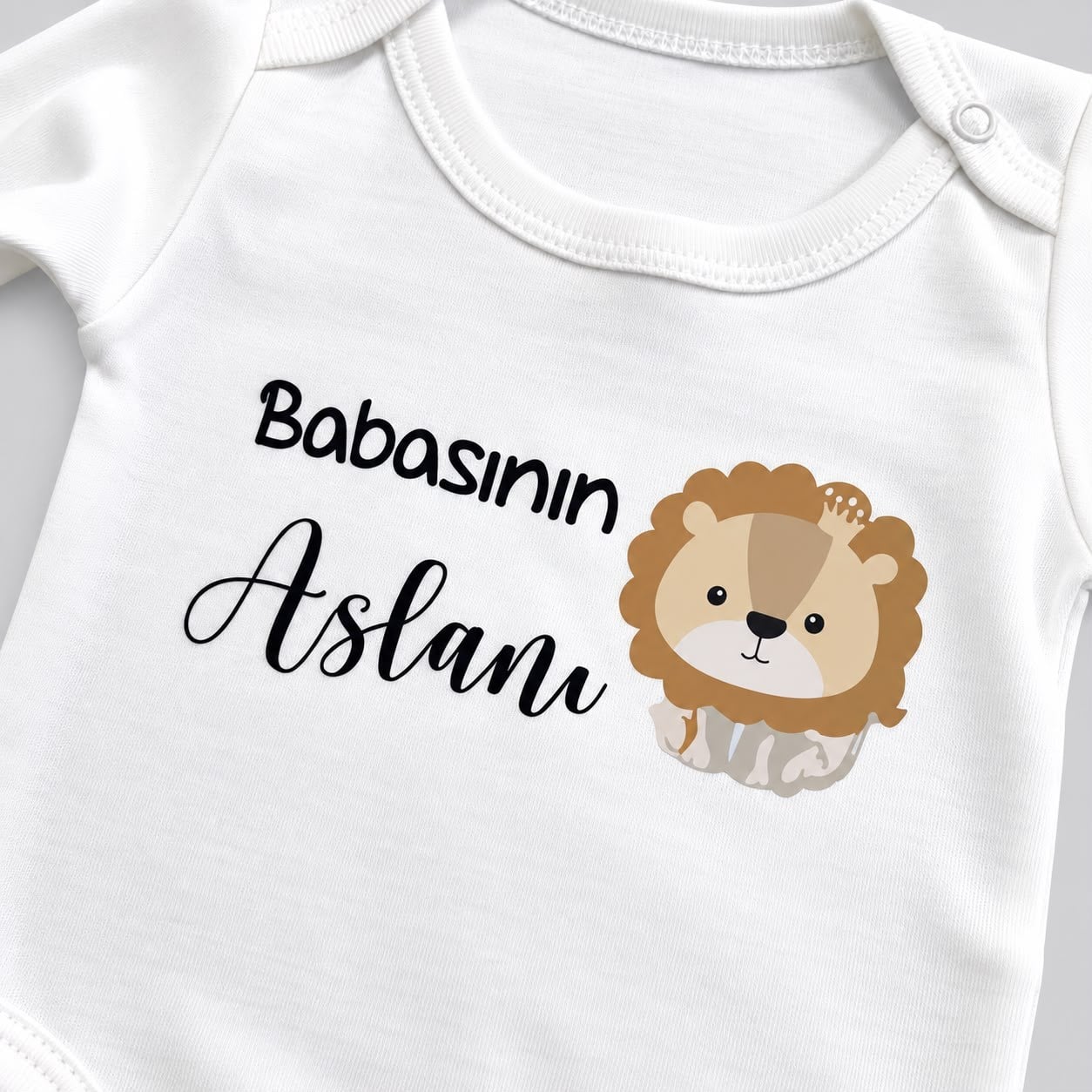 Babasının Aslanı Baskılı Zıbın