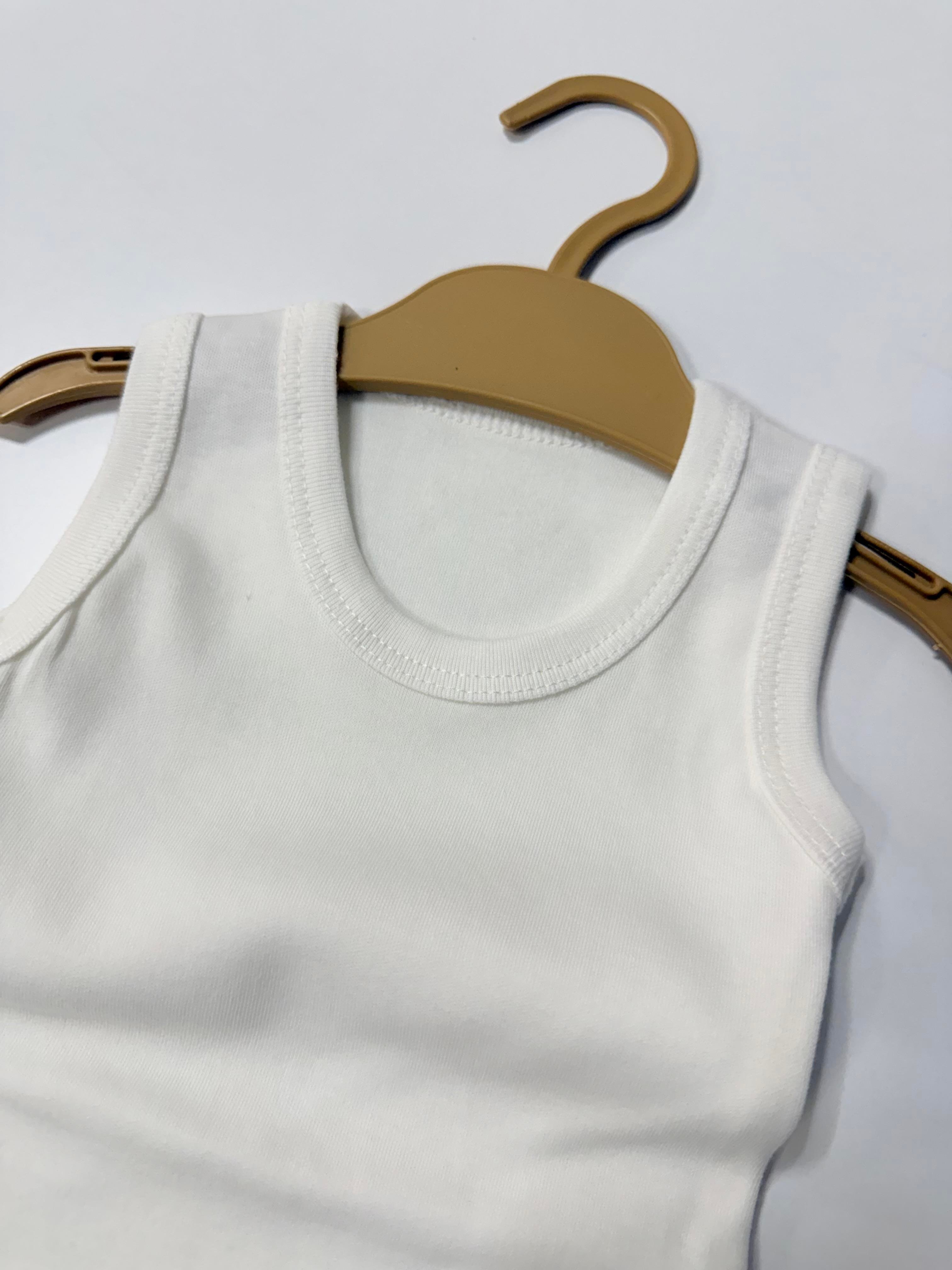 Body Çıtçıtlı Krem Askılı Kol Bisiklet Yaka