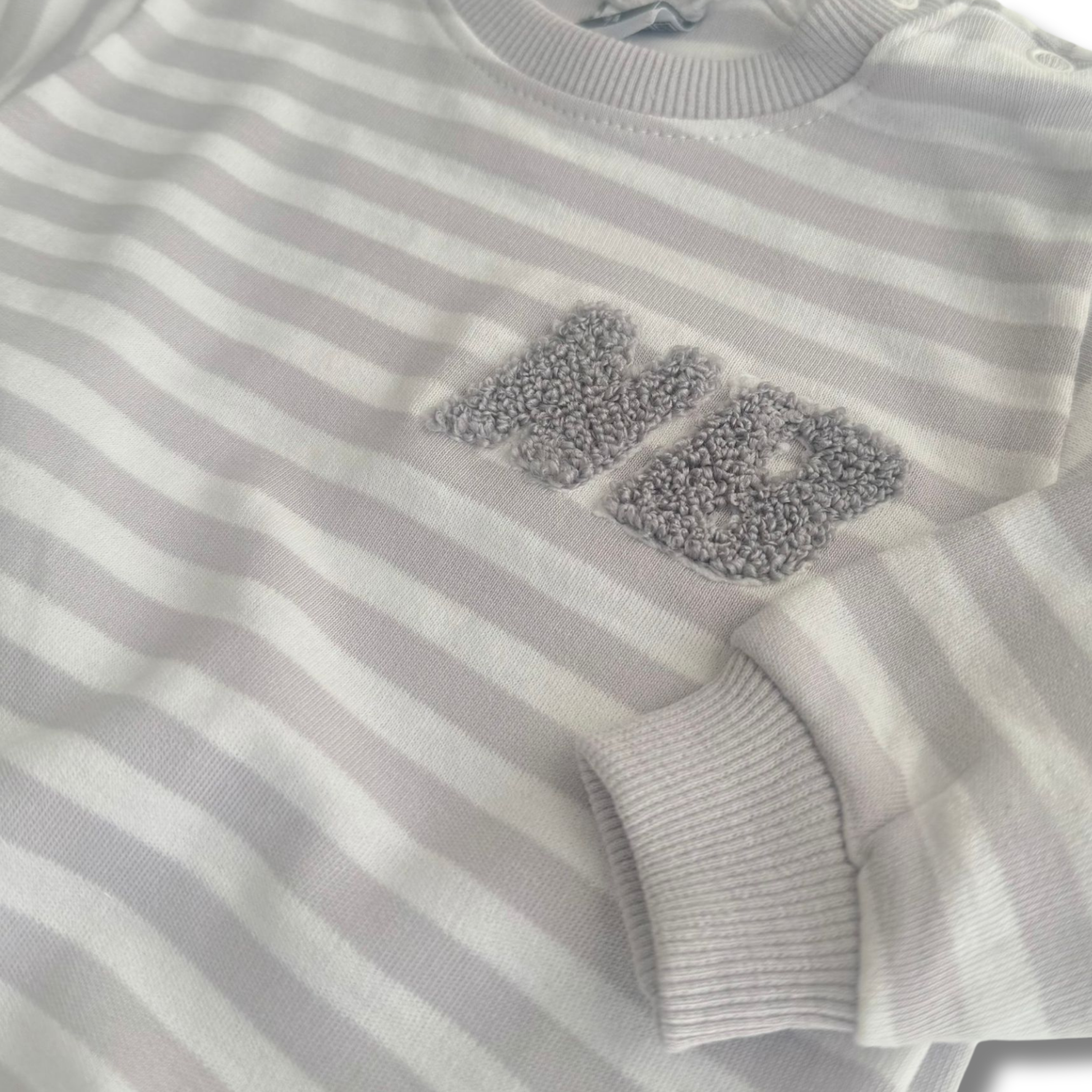 Çizgili Basic Bebek Eşofman Takımı (2 Parça)