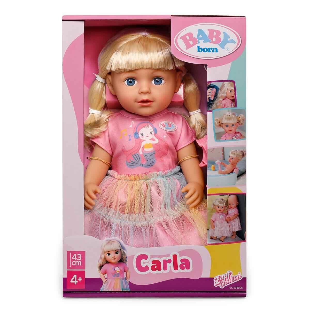 Baby Born Carla Kız Kardeş Bebeği 43 cm 838006