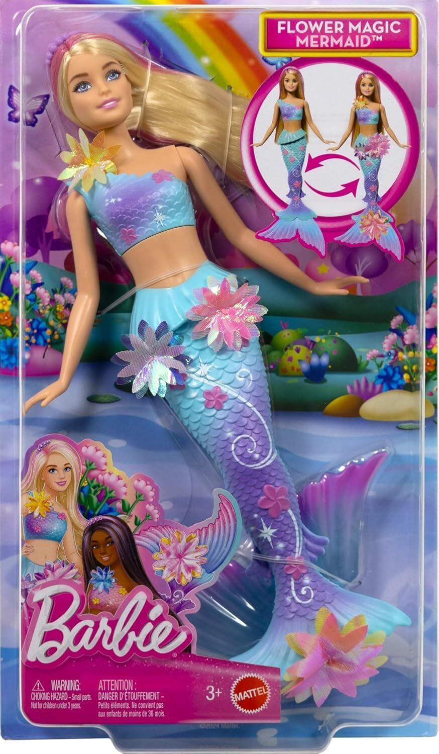 Barbie Büyülü Çicekler Deniz Kızı JDM72