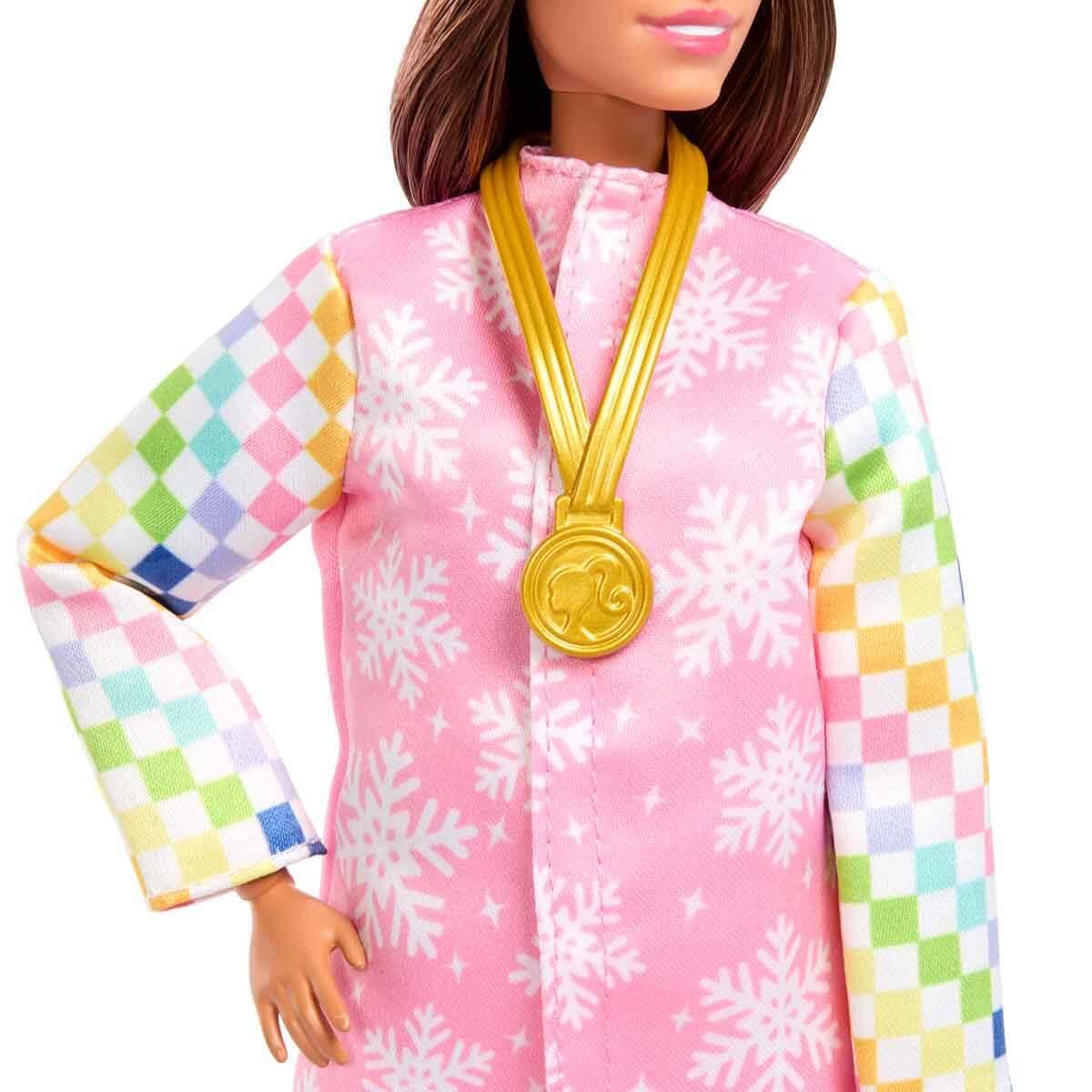 Barbie Snowboard Sporcusu Oyun Seti JKF78