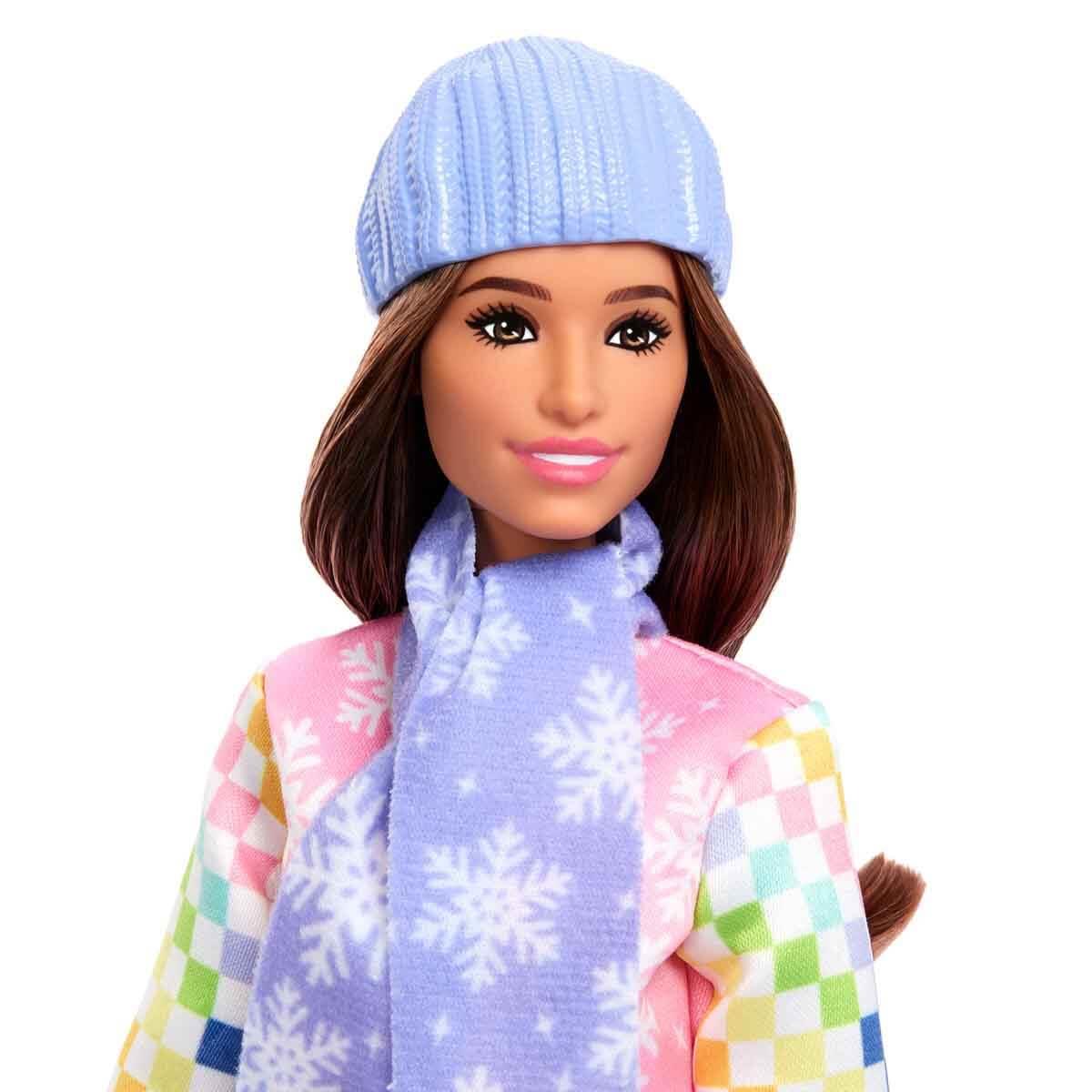Barbie Snowboard Sporcusu Oyun Seti JKF78