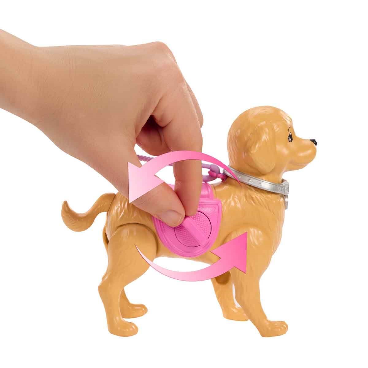 Barbie ve Köpekçiğin Yürüyüş Zamanı Oyun Seti JJB46