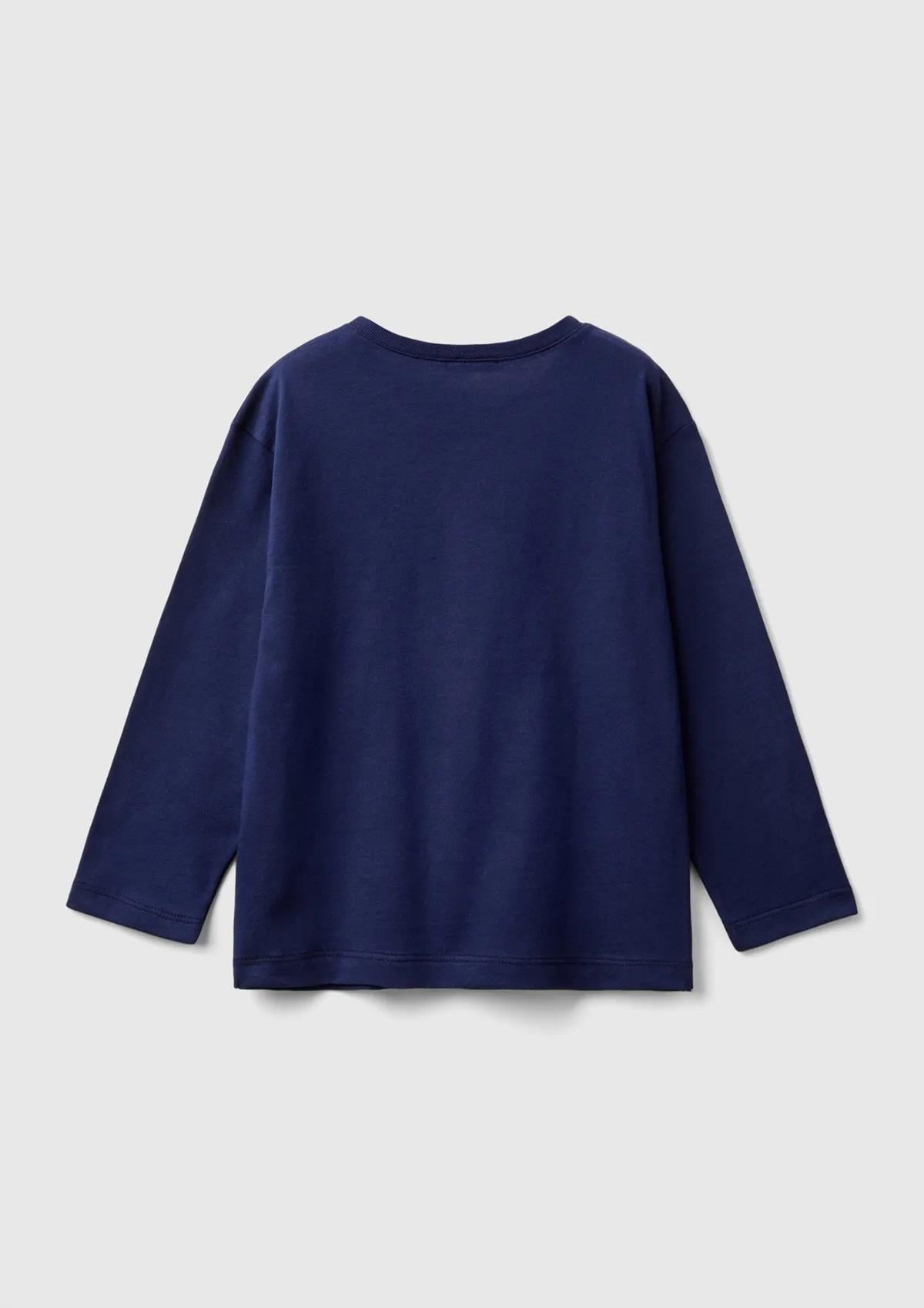 Benetton Erkek Bebek Sweatshirt 10F2