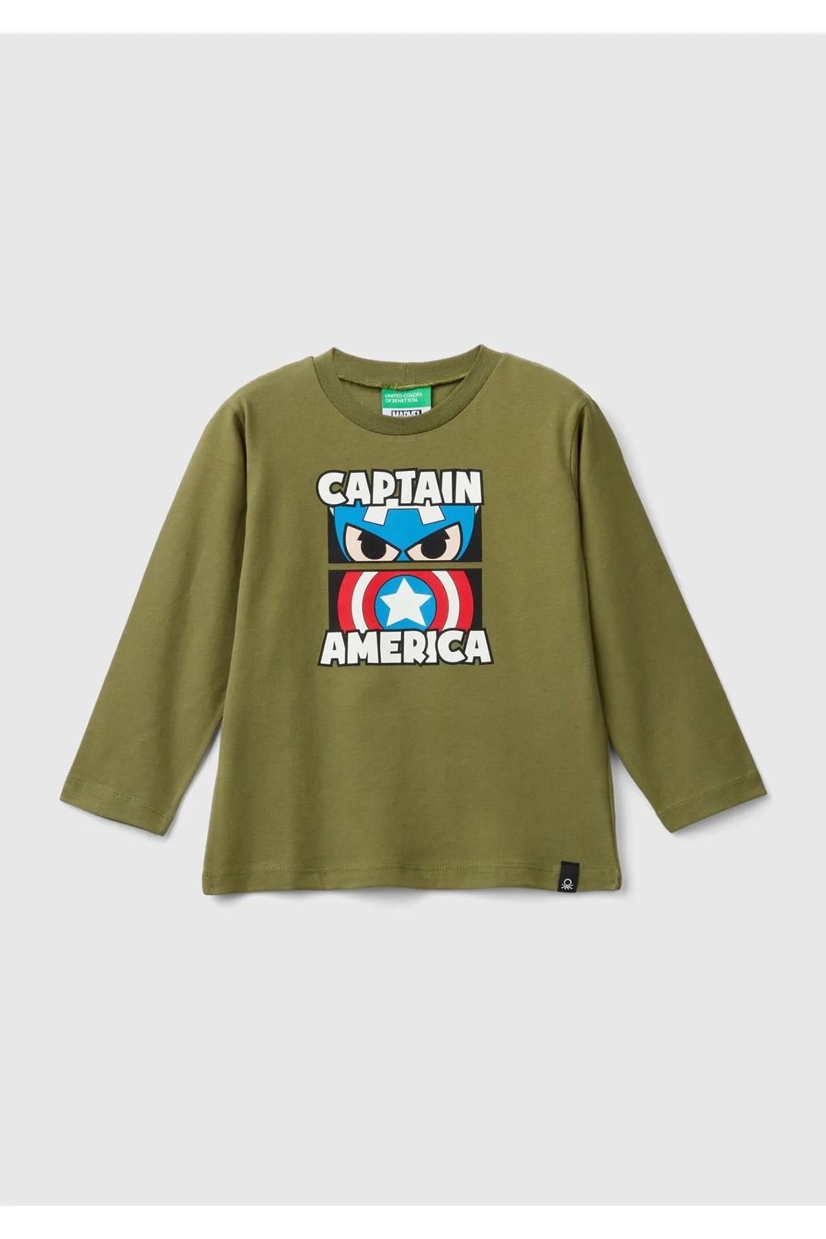 Benetton Erkek Bebek Uzun Kol Tshirt 10H9