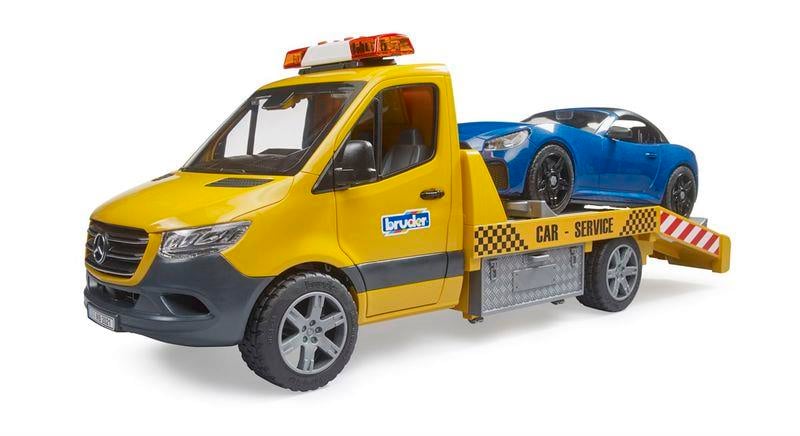 Bruder Mercedes Benz Sprinter Araba Çekici ve Roadster Araba BR02675