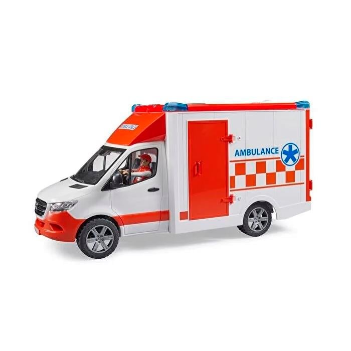 Bruder Mercedes Benz Sprinter Sirenli Ambulans ve Ekibi 2676