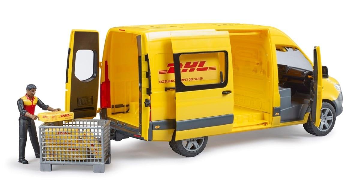 Bruder Mercedes Sprinter Dhl Minibüsü ve Sürücüsü 02671